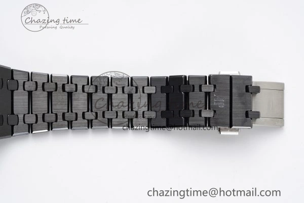 Royal Oak 41mm Perpetual Calendar Black Ceramic APSF1:1 Best Edition Black Dial on Ceramic Bracelet A5134