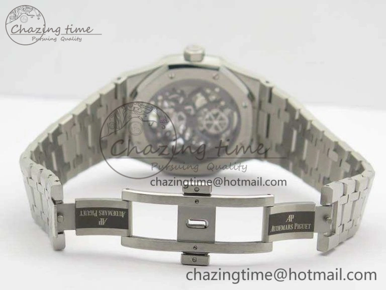 Royal Oak 41mm SS CY Best Edition Skeleton Dial On SS Bracelet FLYING TOURBY