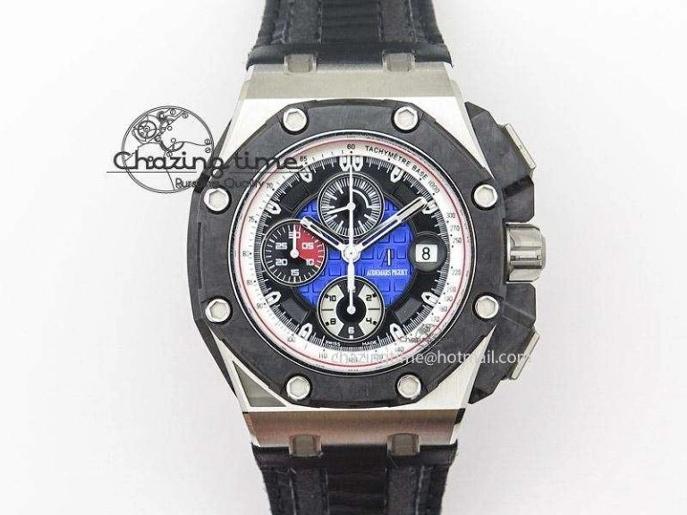 Royal Oak 41mm Tourbillon SS Black Dial on SS Bracelet