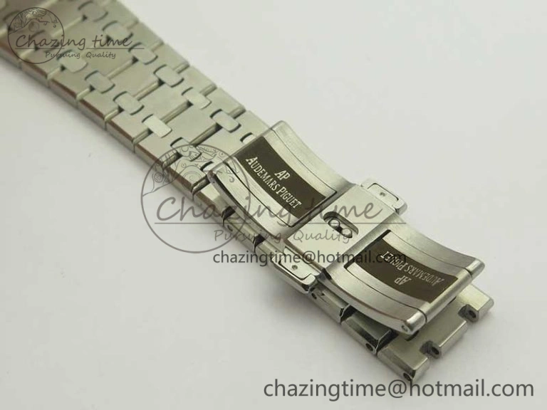 Royal Oak 41mm Tourbillon SS R8 Best Edition Purple Dial on SS Bracelet