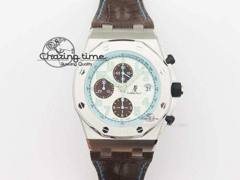 Royal Oak 41mm Tourbillon SS White Dial on SS Bracelet