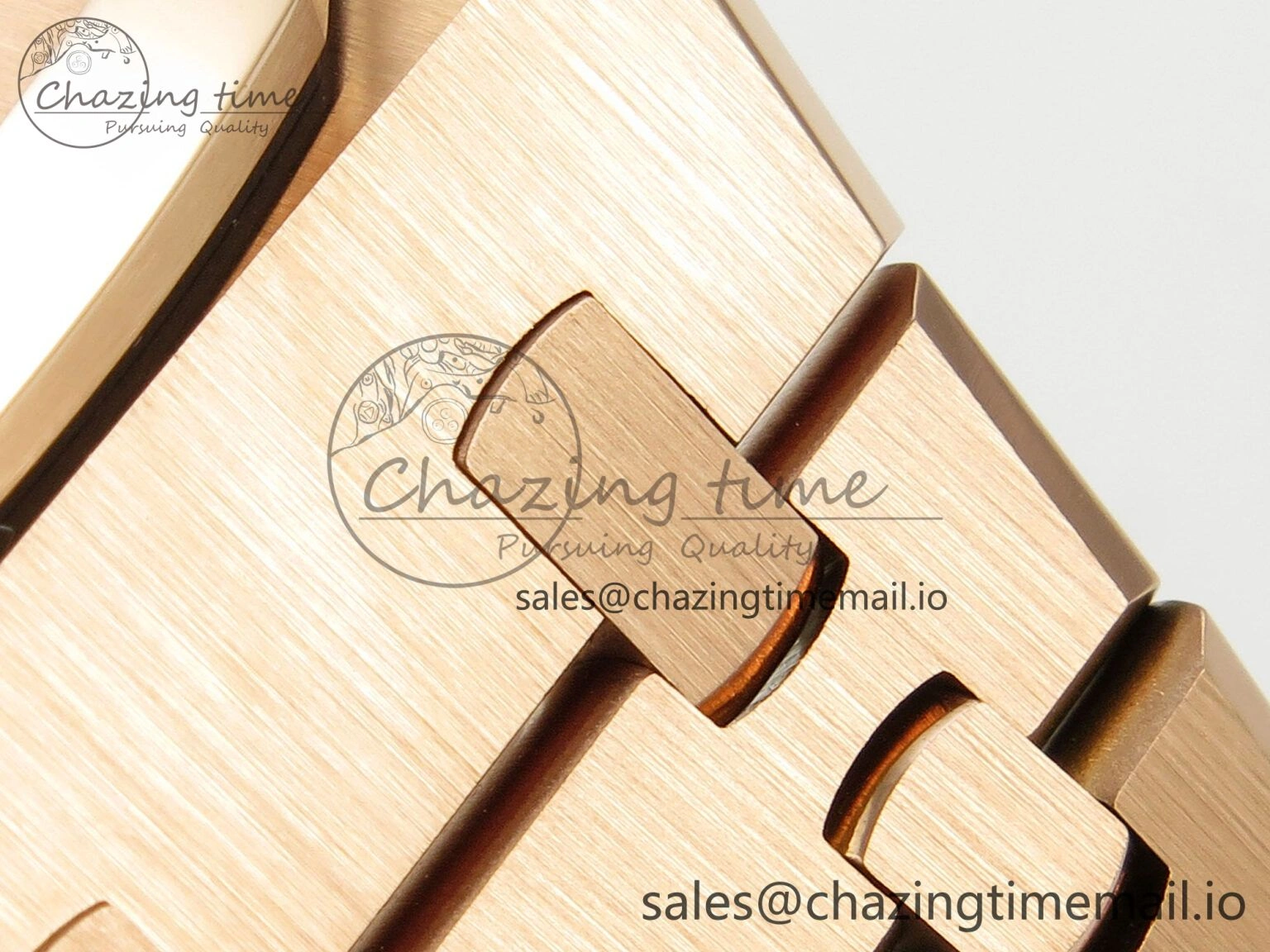 Royal Oak Chrono 26240 APSF 1:1 Best Edition Brown RG Dial on RG Bracelet SA4401 Super Clone