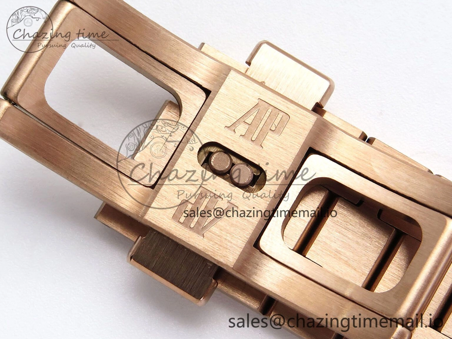 Royal Oak Chrono 26240 APSF 1:1 Best Edition Brown RG Dial on RG Bracelet SA4401 Super Clone