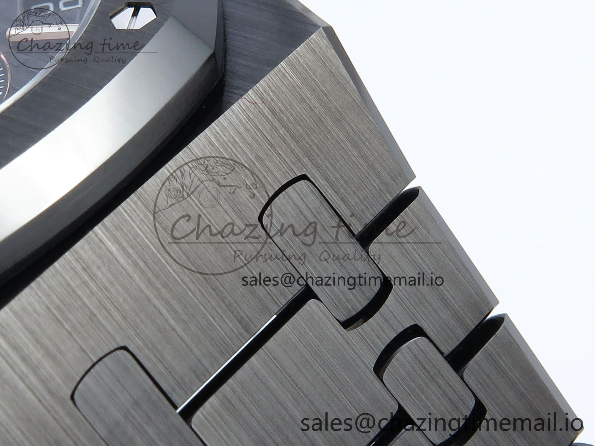 Royal Oak Chrono 26240 Black Ceramic APSF 1:1 Best Edition on Ceramic Bracelet SA4401 Super Clone