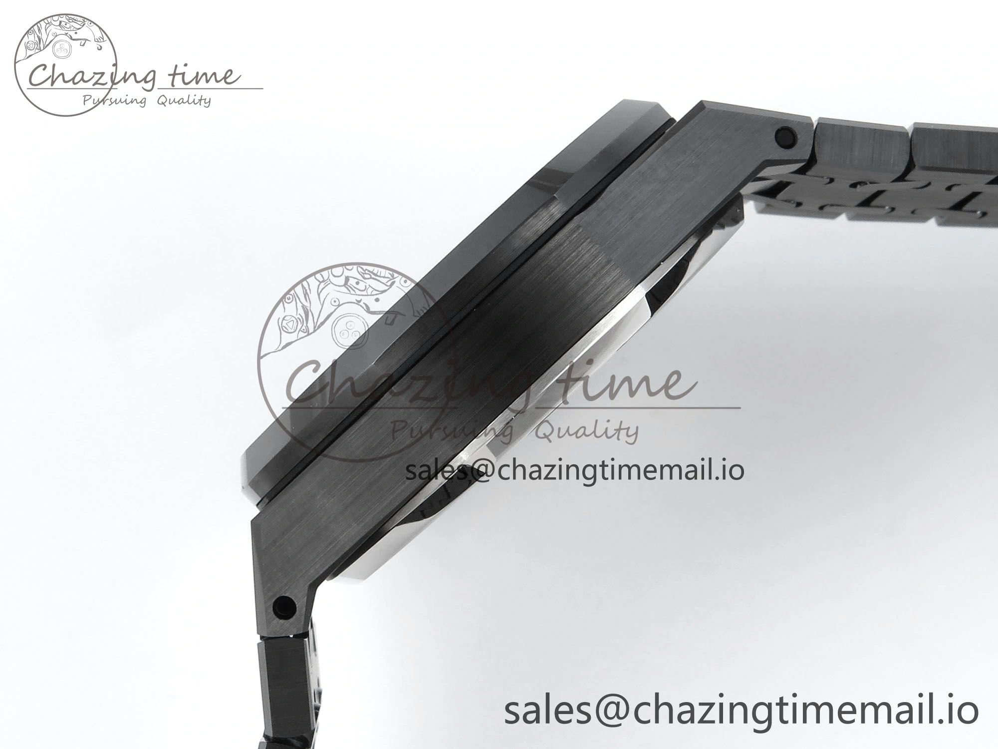 Royal Oak Chrono 26240 Black Ceramic APSF 1:1 Best Edition on Ceramic Bracelet SA4401 Super Clone