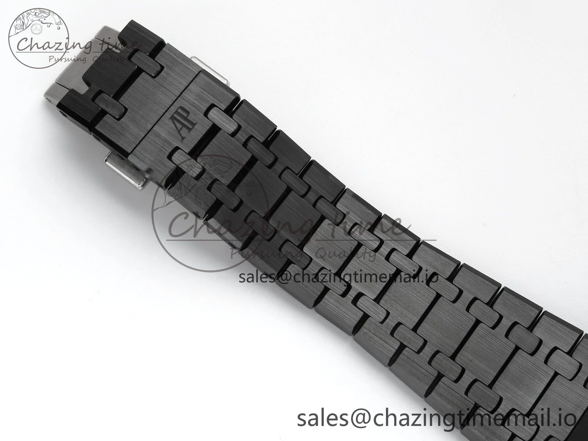 Royal Oak Chrono 26240 Black Ceramic APSF 1:1 Best Edition on Ceramic Bracelet SA4401 Super Clone