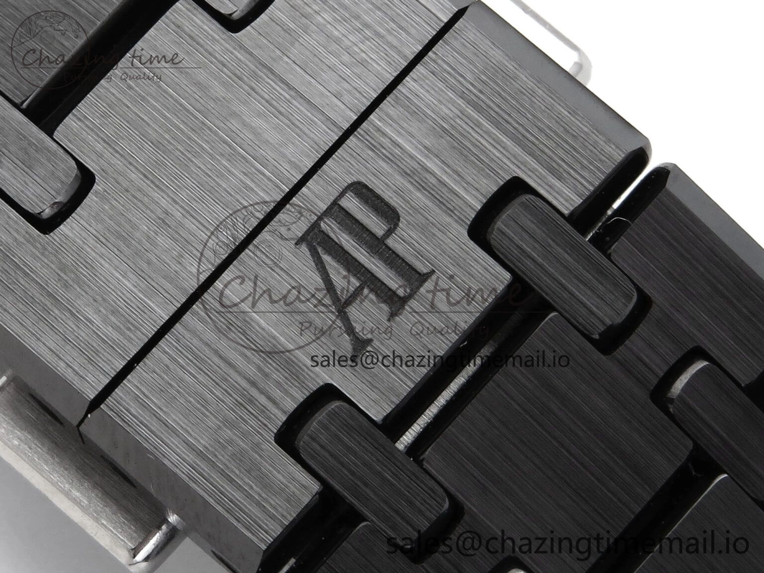 Royal Oak Chrono 26240 Black Ceramic APSF 1:1 Best Edition on Ceramic Bracelet SA4401 Super Clone