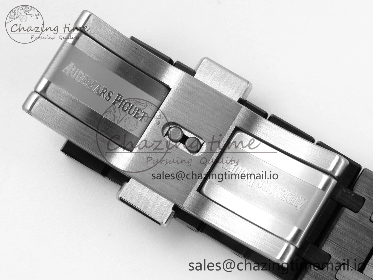 Royal Oak Chrono 26240 Black Ceramic APSF 1:1 Best Edition on Ceramic Bracelet SA4401 Super Clone