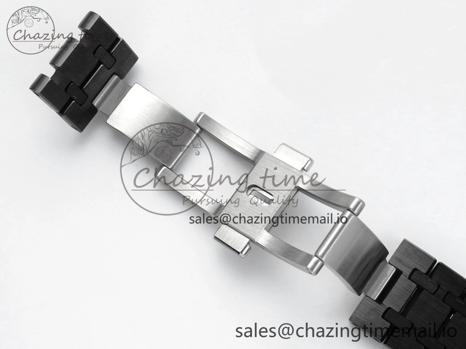 Royal Oak Chrono 26240 Black Ceramic APSF 1:1 Best Edition on Ceramic Bracelet SA4401 Super Clone