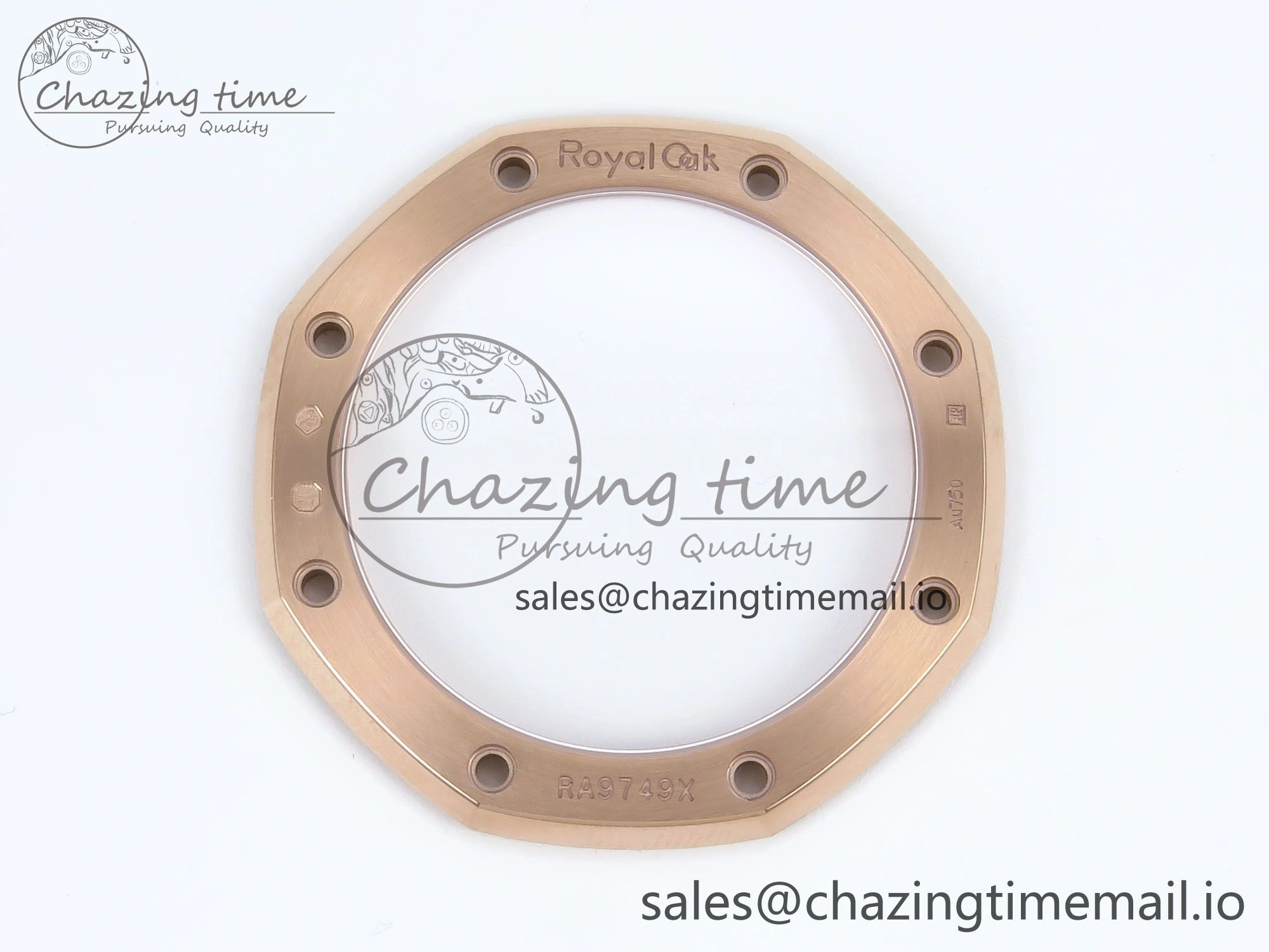 Royal Oak Chrono 26240 RG APSF 1:1 Best Edition Blue Dial on RG Bracelet SA4401 Super Clone