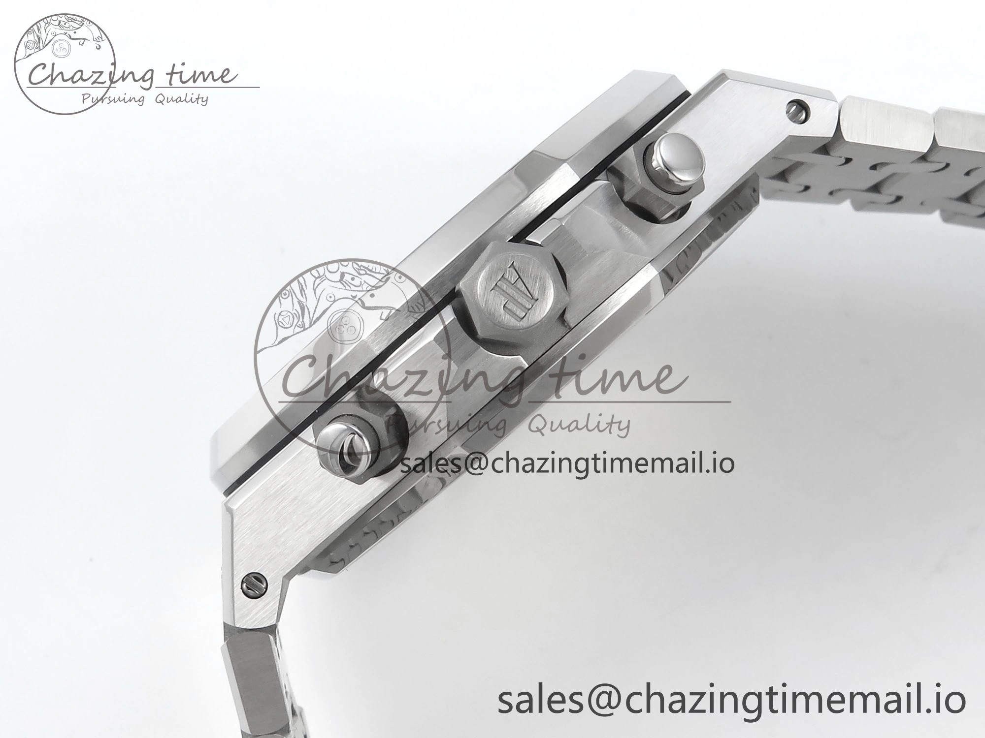 Royal Oak Chrono 26240 SS APSF 1:1 Best Edition Blue Dial on SS Bracelet SA4401 Super Clone
