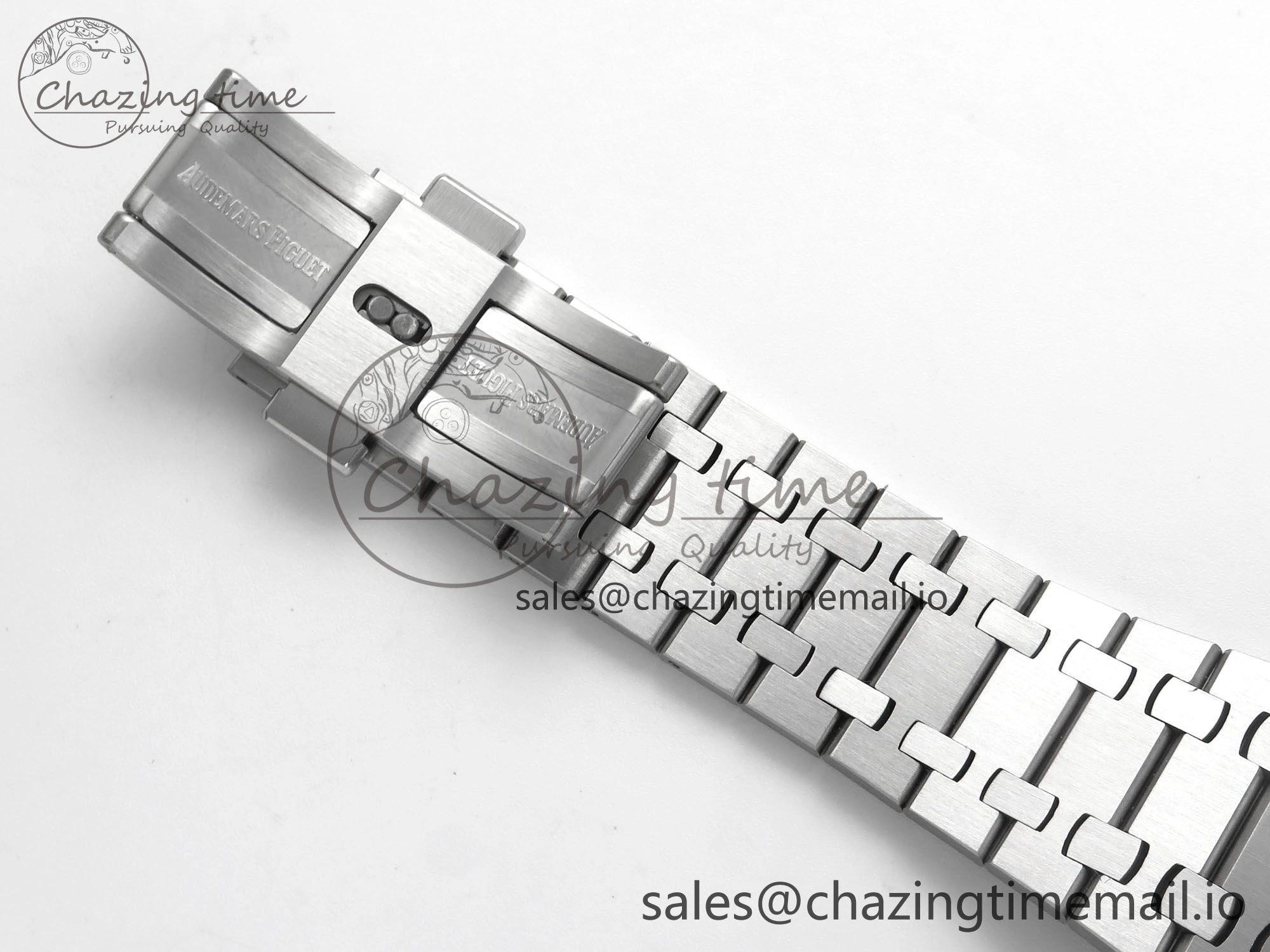 Royal Oak Chrono 26240 SS APSF 1:1 Best Edition Blue Dial on SS Bracelet SA4401 Super Clone