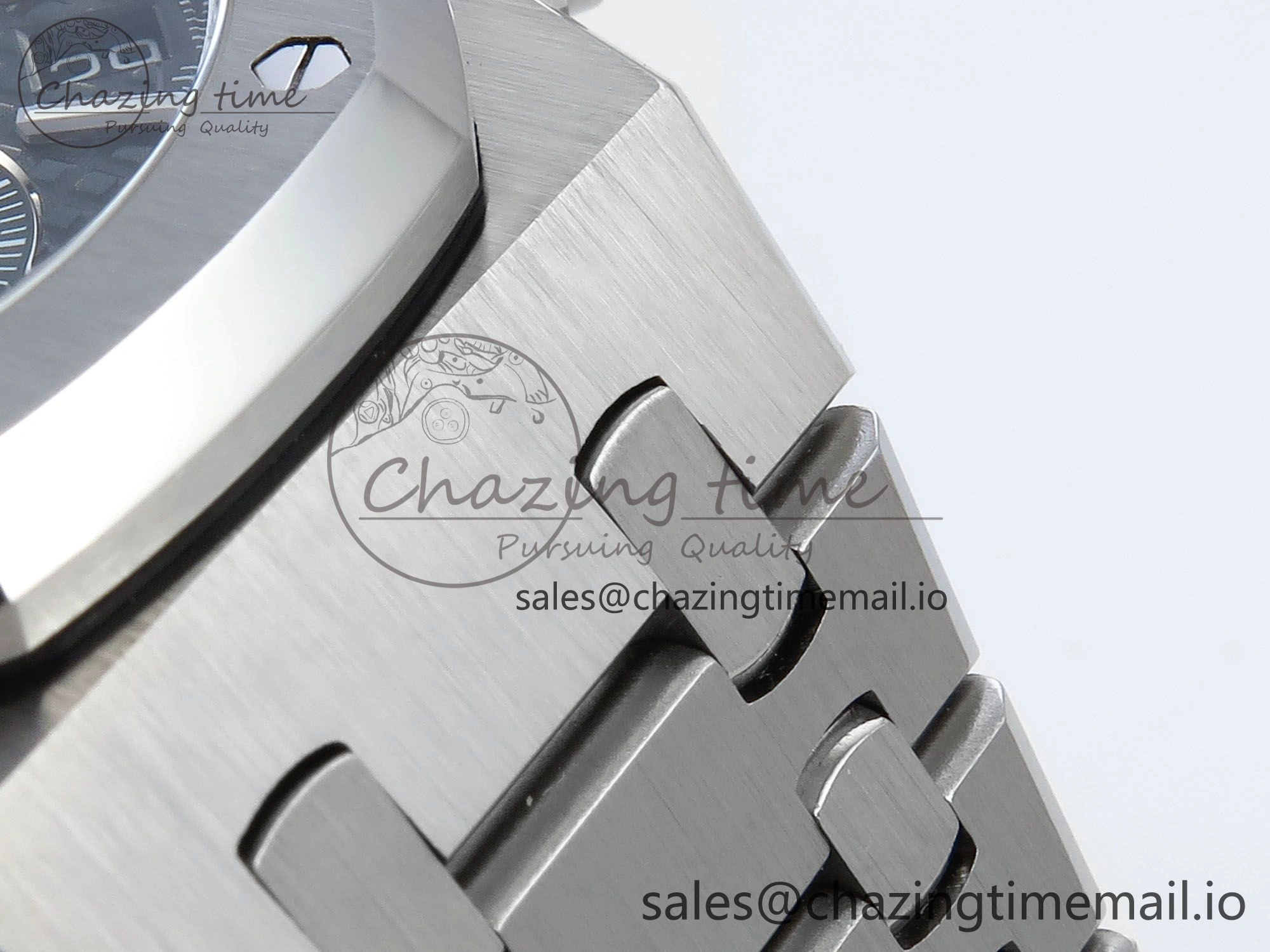 Royal Oak Chrono 26240 SS APSF 1:1 Best Edition Green Dial on SS Bracelet SA4401 Super Clone