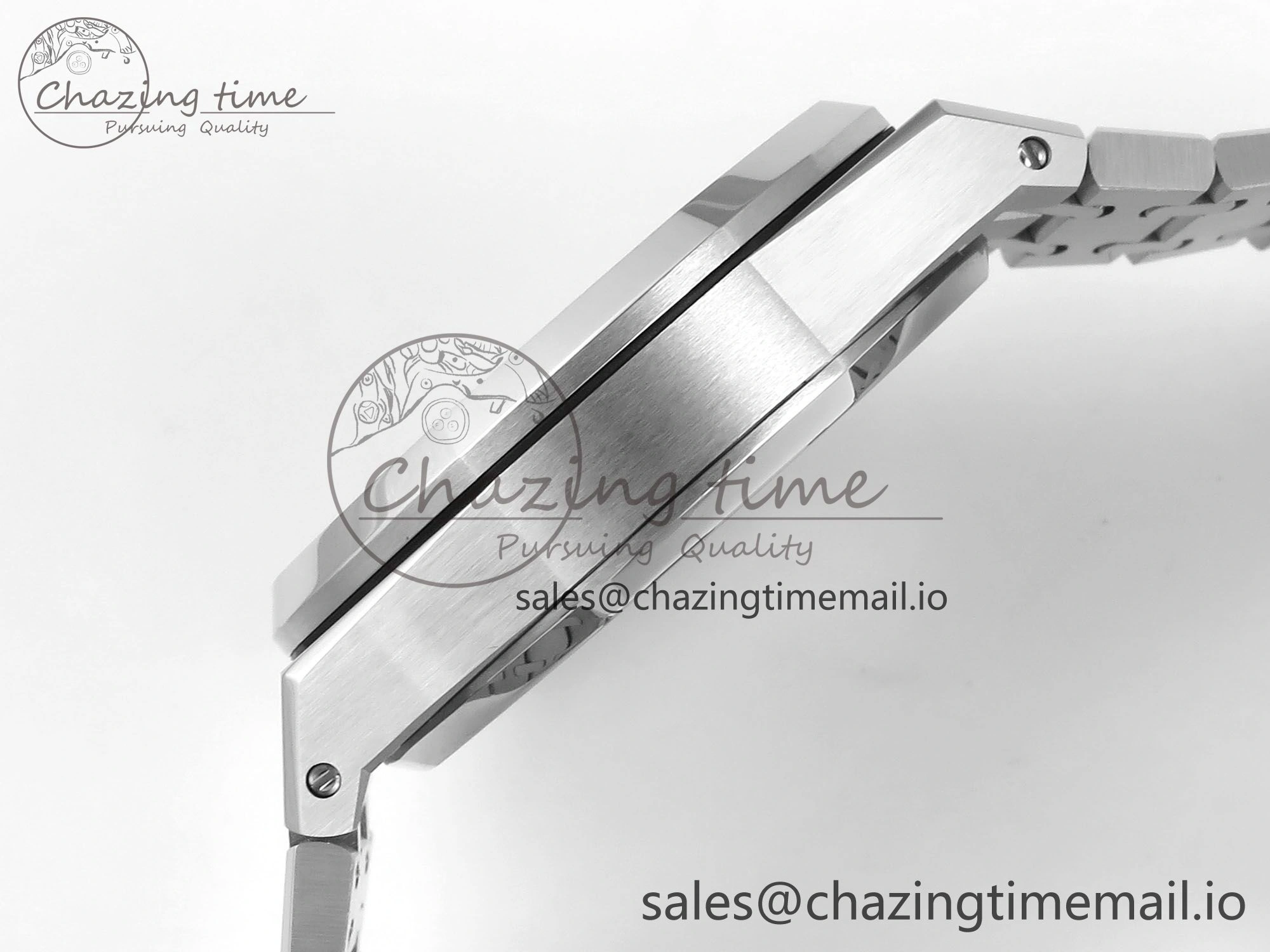 Royal Oak Chrono 26240 SS APSF 1:1 Best Edition Green Dial on SS Bracelet SA4401 Super Clone