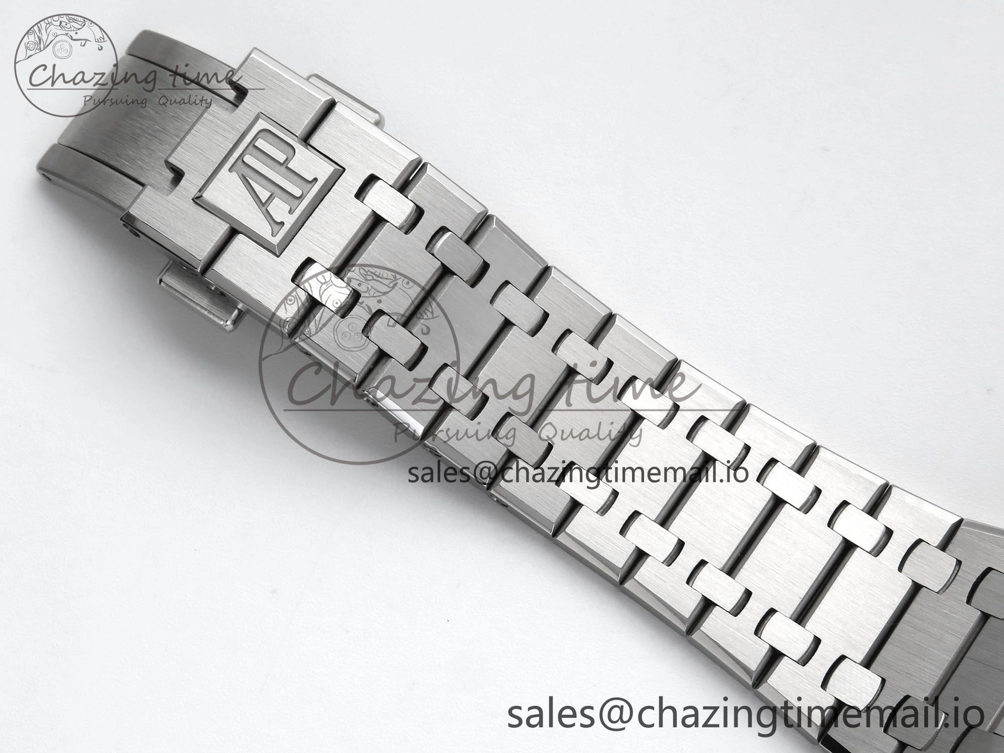 Royal Oak Chrono 26240 SS APSF 1:1 Best Edition Green Dial on SS Bracelet SA4401 Super Clone