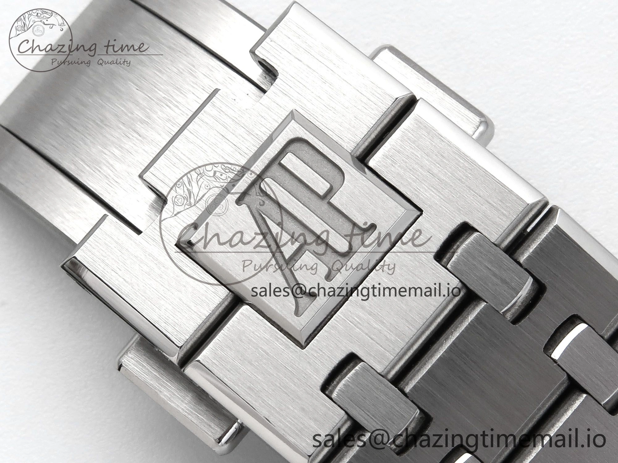 Royal Oak Chrono 26240 SS APSF 1:1 Best Edition Green Dial on SS Bracelet SA4401 Super Clone