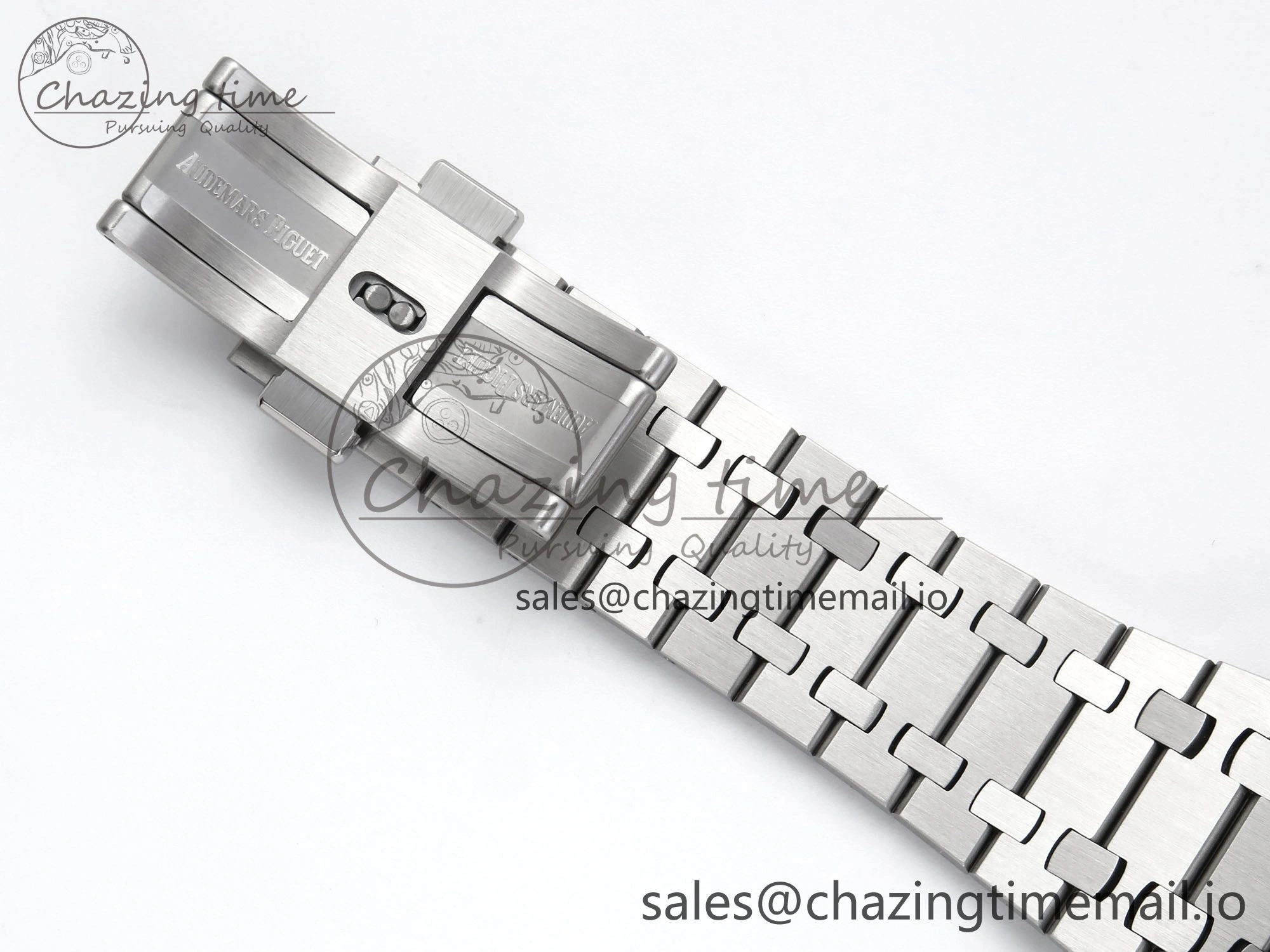 Royal Oak Chrono 26240 SS APSF 1:1 Best Edition Green Dial on SS Bracelet SA4401 Super Clone