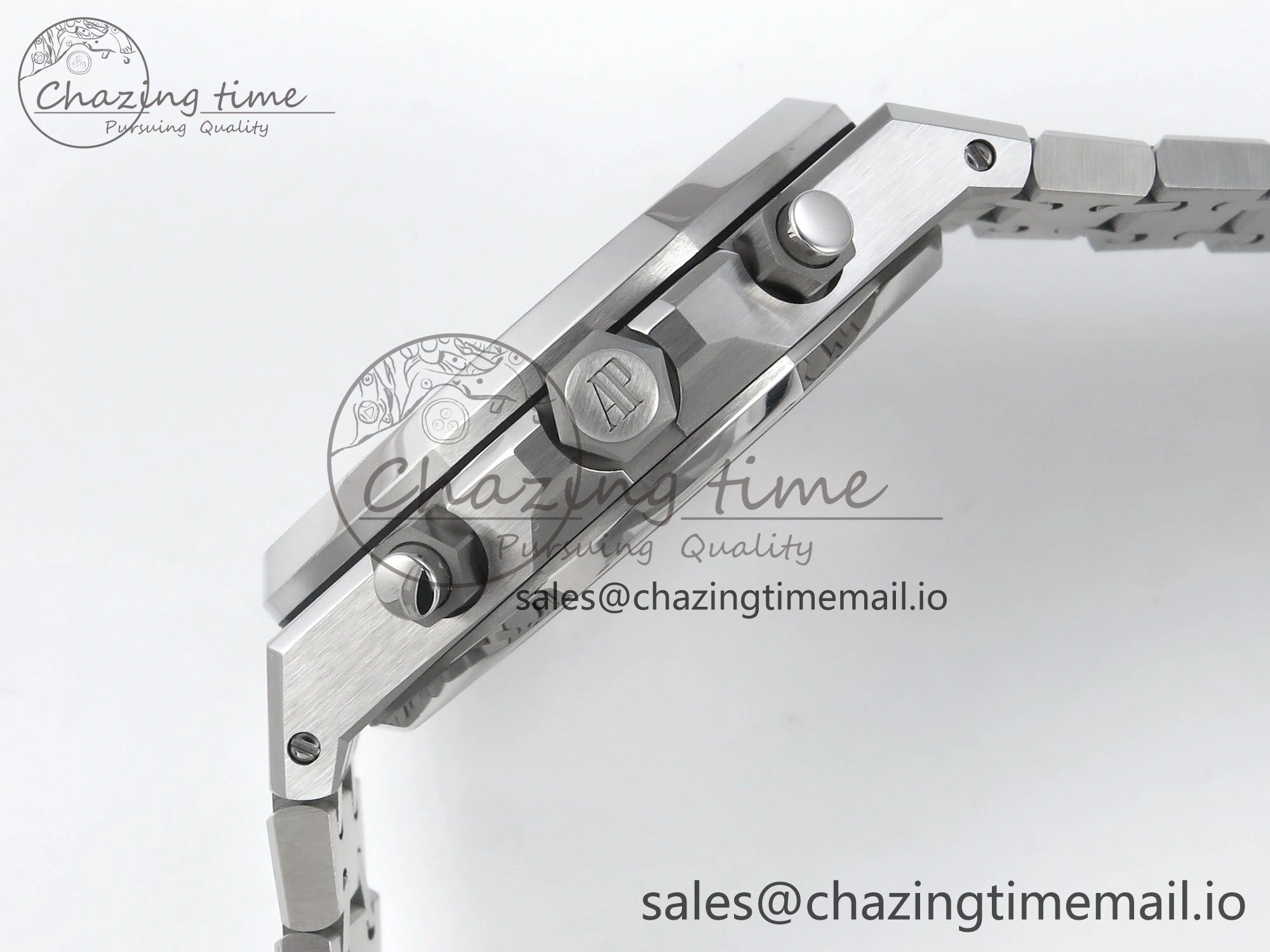 Royal Oak Chrono 26240 SS APSF 1:1 Best Edition Purple Dial on SS Bracelet SA4401 Super Clone