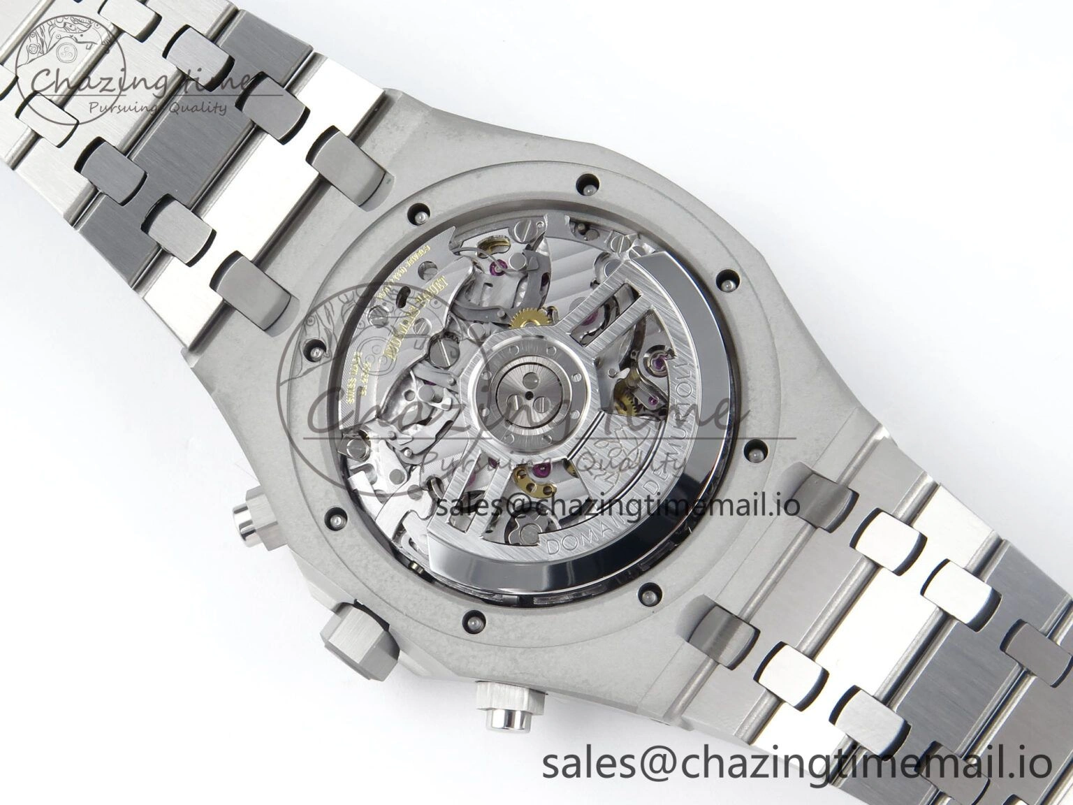 Royal Oak Chrono 26240 SS APSF 1:1 Best Edition Purple Dial on SS Bracelet SA4401 Super Clone