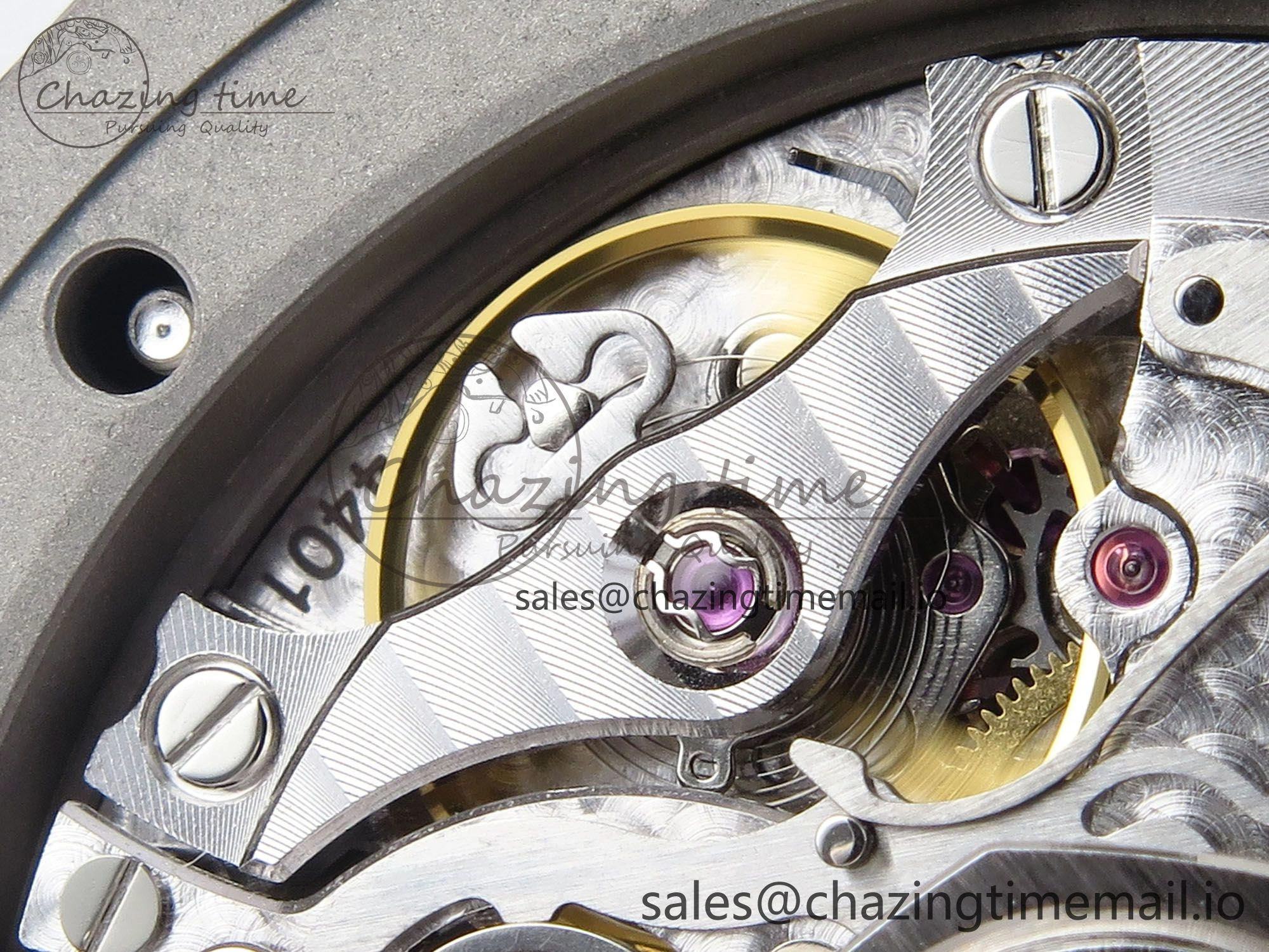 Royal Oak Chrono 26240 SS APSF 1:1 Best Edition Purple Dial on SS Bracelet SA4401 Super Clone