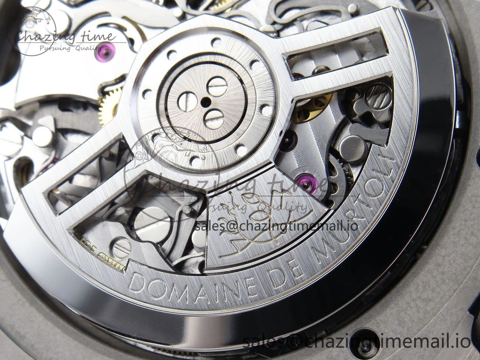 Royal Oak Chrono 26240 SS APSF 1:1 Best Edition Purple Dial on SS Bracelet SA4401 Super Clone