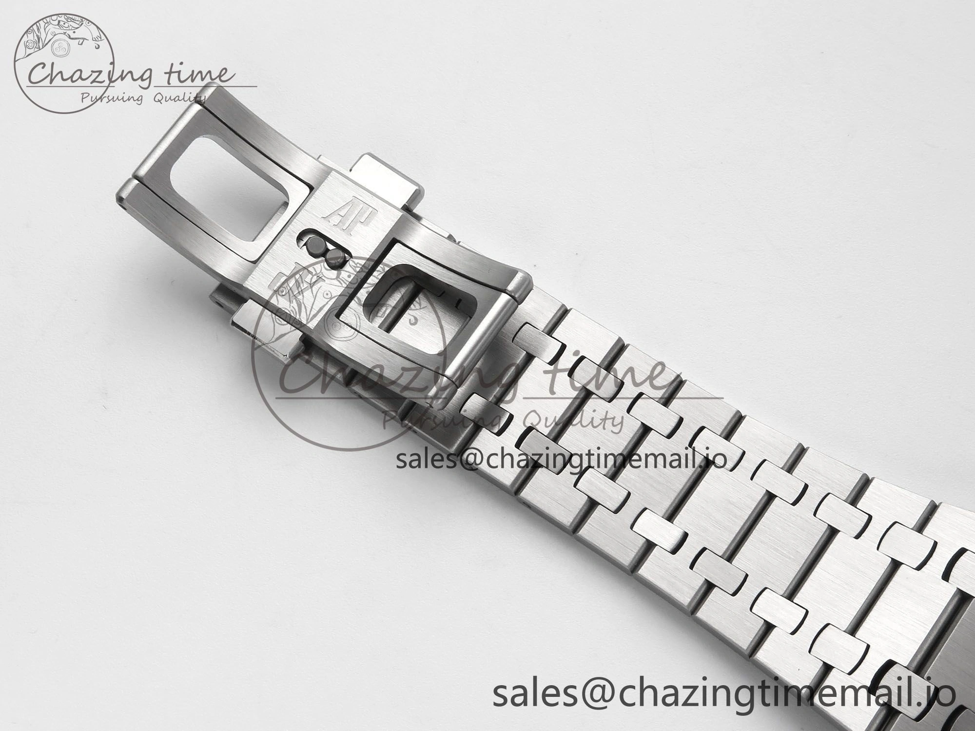 Royal Oak Chrono 26240 SS APSF 1:1 Best Edition Purple Dial on SS Bracelet SA4401 Super Clone