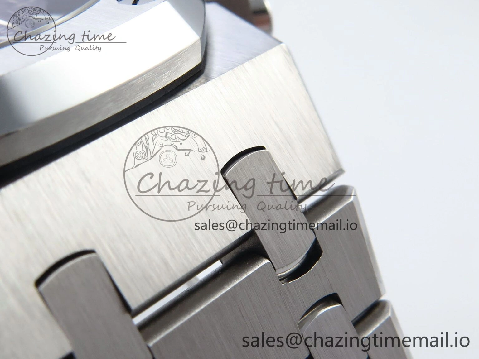 Royal Oak Chrono 26240 SS APSF 1:1 Best Edition Purple Dial on SS Bracelet SA4401 Super Clone