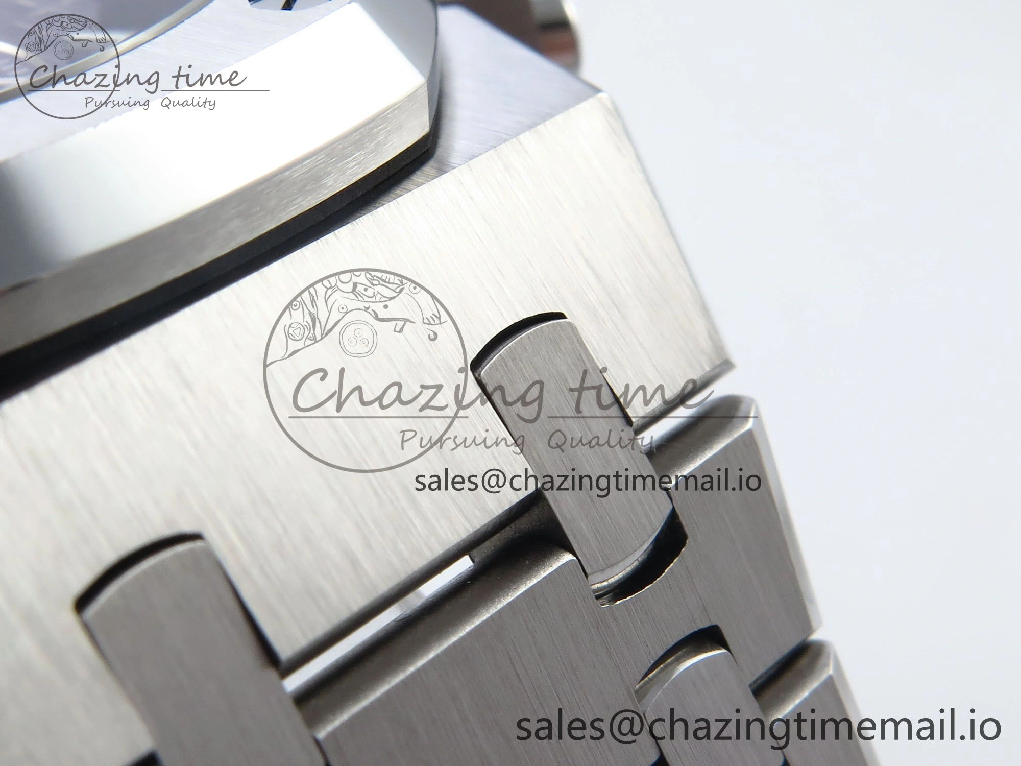 Royal Oak Chrono 26240 SS APSF 1:1 Best Edition Purple Dial on SS Bracelet SA4401 Super Clone