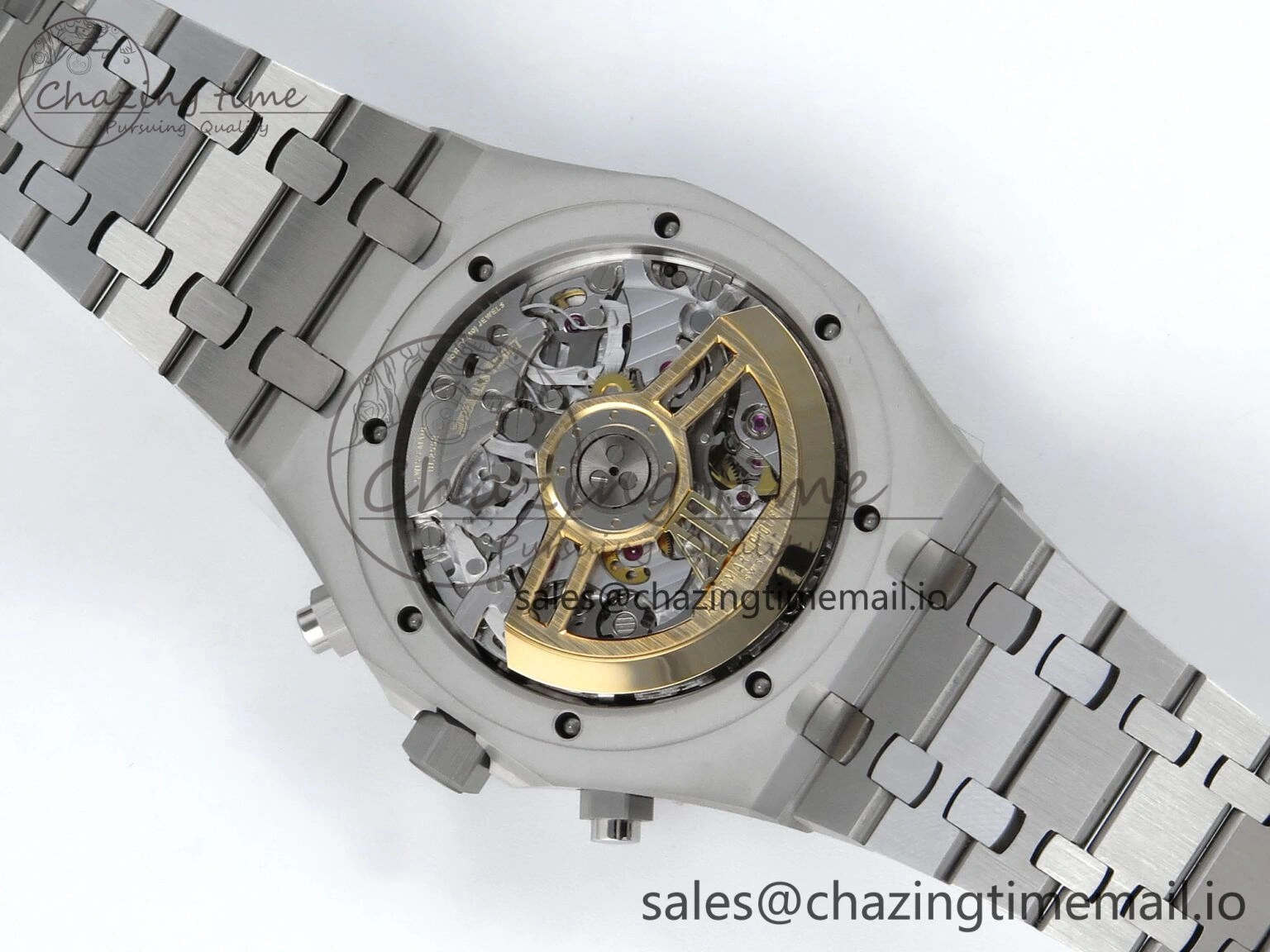 Royal Oak Chrono 26240 SS APSF 1:1 Best Edition Silver Dial on SS Bracelet SA4401 Super Clone