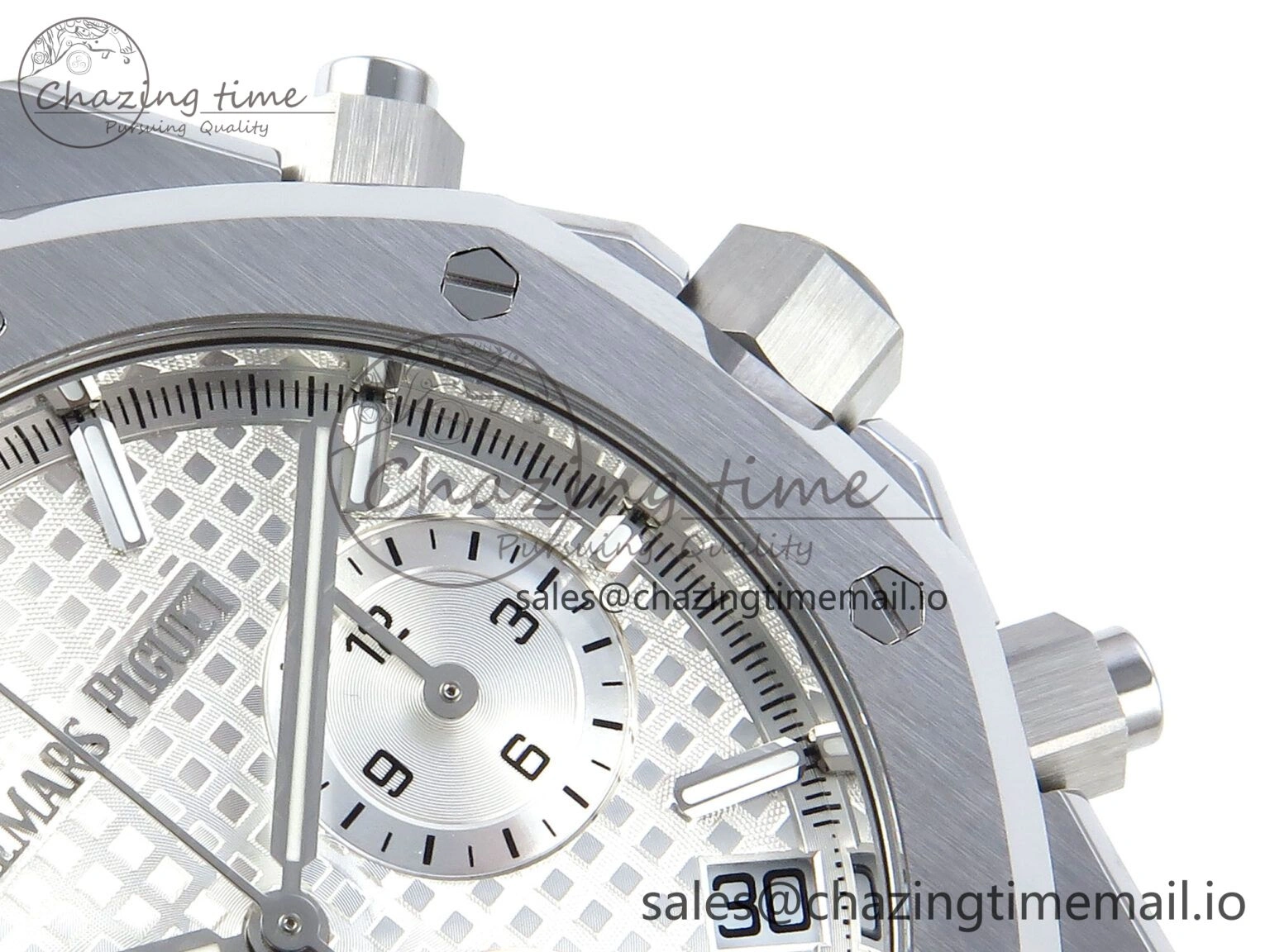 Royal Oak Chrono 26240 SS APSF 1:1 Best Edition Silver Dial on SS Bracelet SA4401 Super Clone
