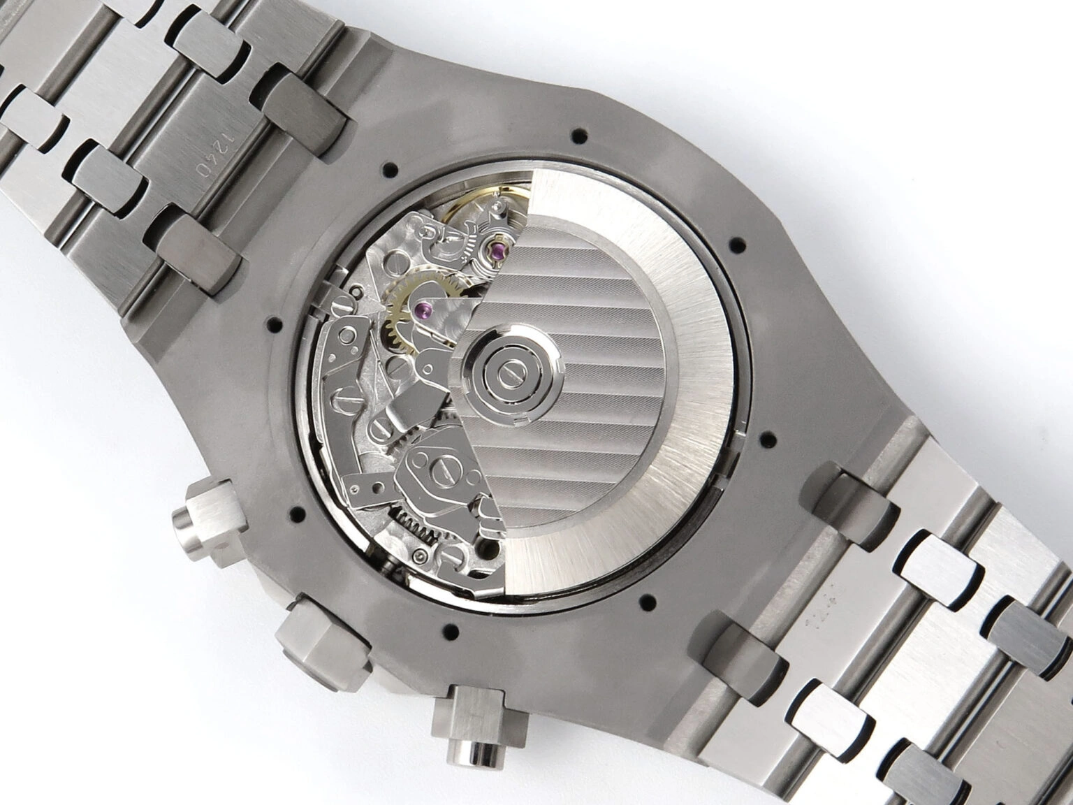 Royal Oak Chrono 26240 SS IPF Best Edition Purple Dial on SS Bracelet A7750