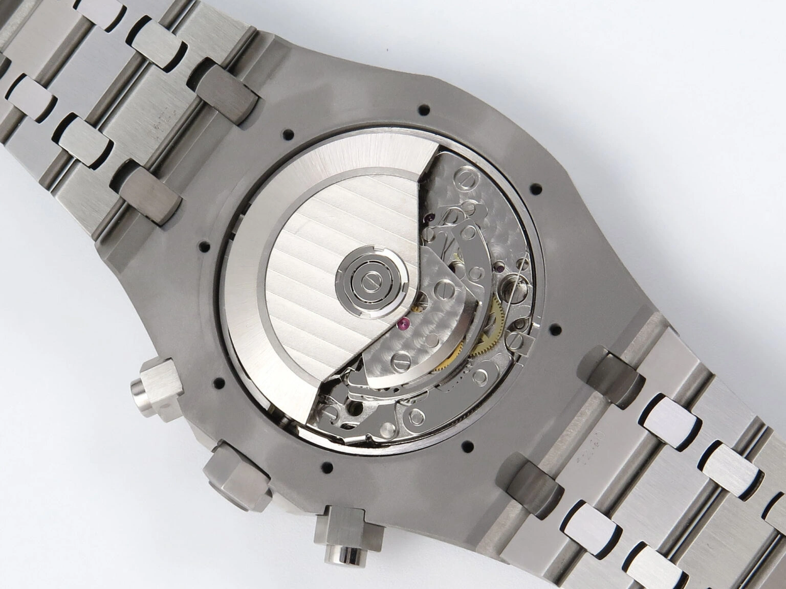 Royal Oak Chrono 26240 SS IPF Best Edition Purple Dial on SS Bracelet A7750