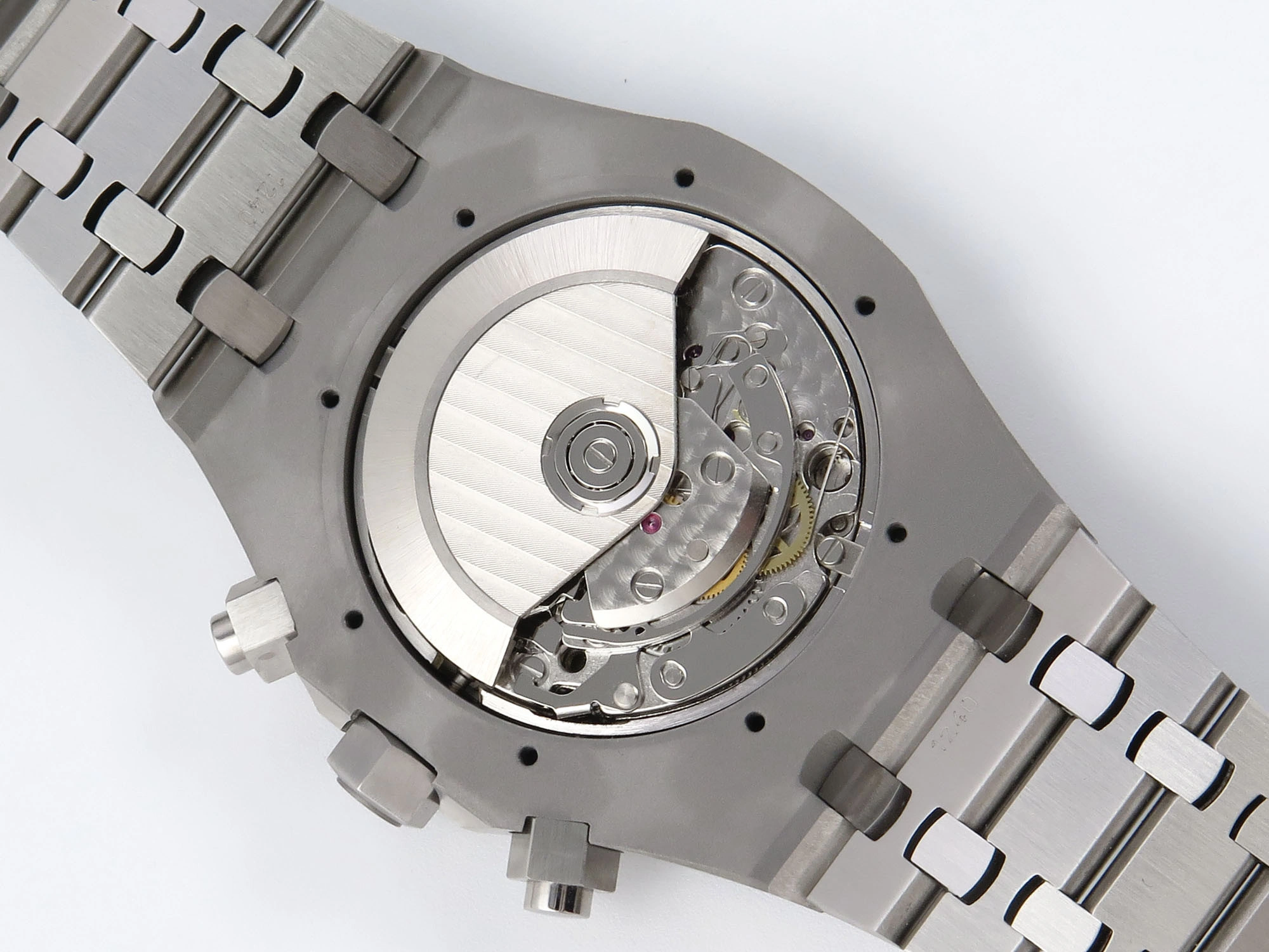 Royal Oak Chrono 26240 SS IPF Best Edition Purple Dial on SS Bracelet A7750