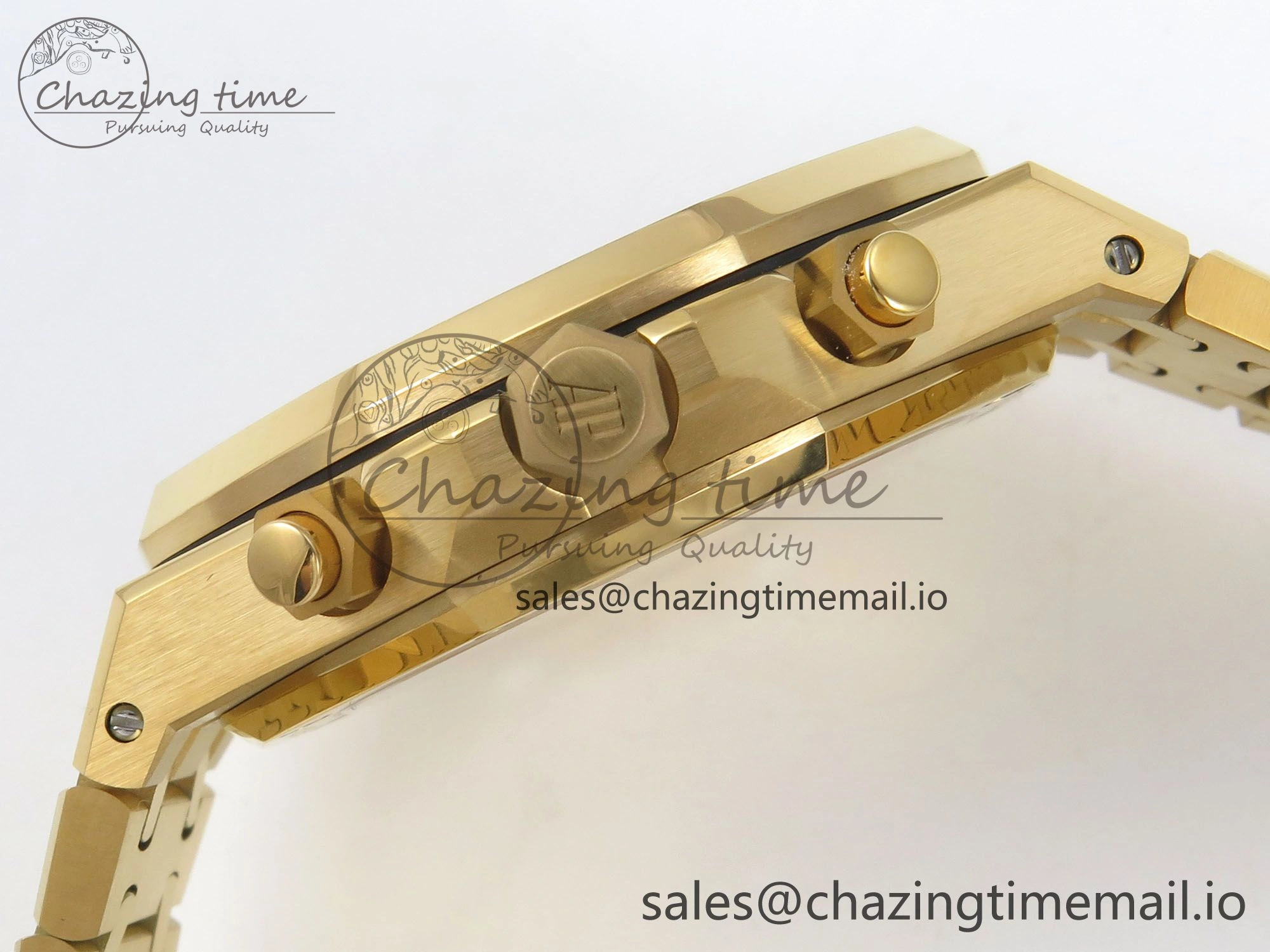 Royal Oak Chrono 26240 YG APSF 1:1 Best Edition YG Dial on YG Bracelet SA4401