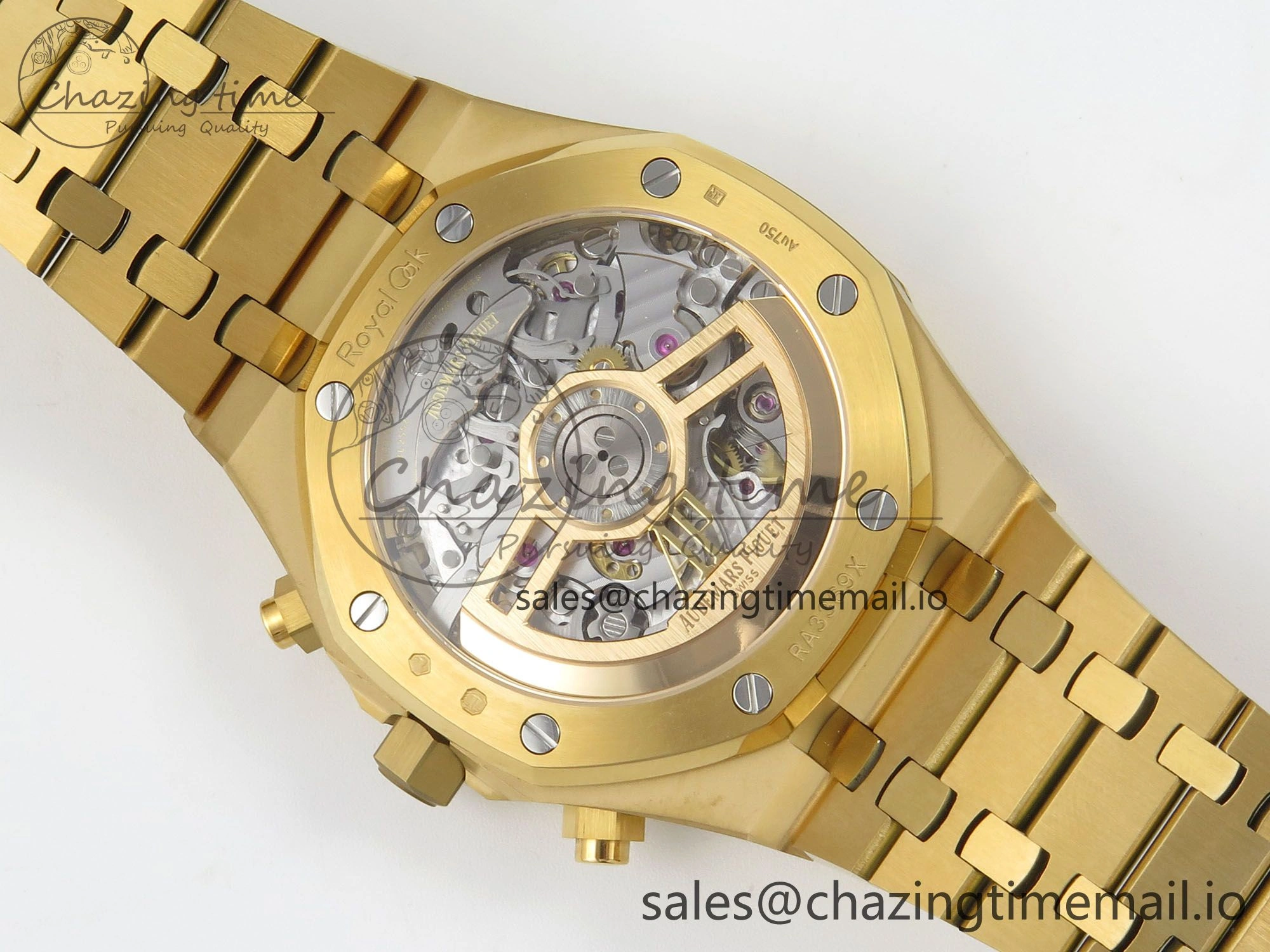 Royal Oak Chrono 26240 YG APSF 1:1 Best Edition YG Dial on YG Bracelet SA4401