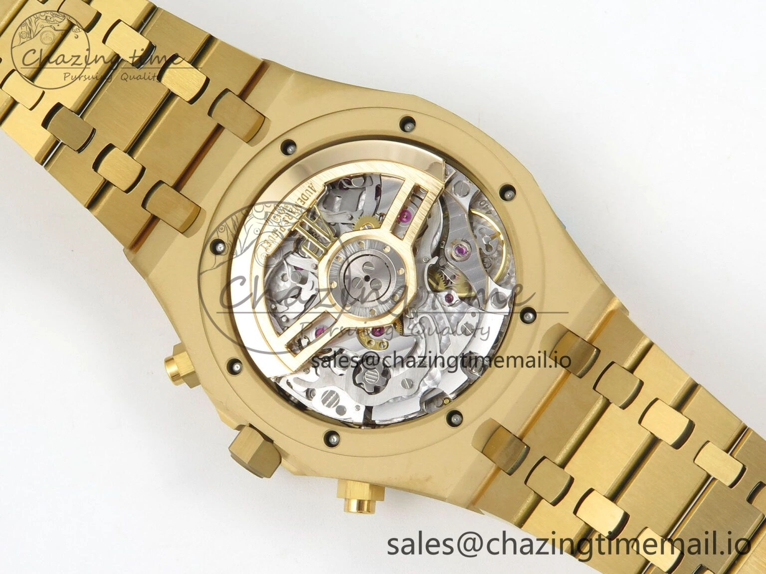Royal Oak Chrono 26240 YG APSF 1:1 Best Edition YG Dial on YG Bracelet SA4401