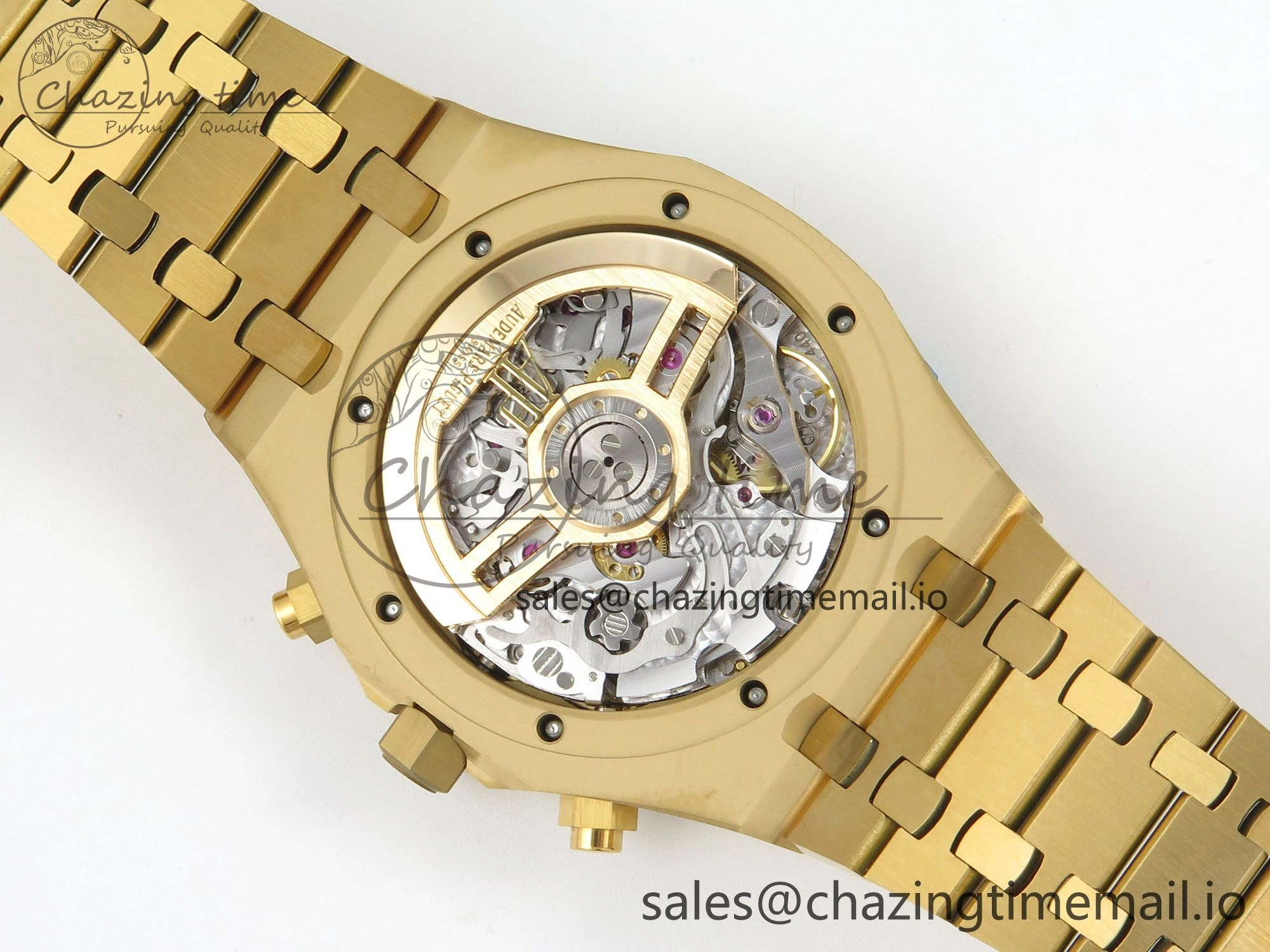 Royal Oak Chrono 26240 YG APSF 1:1 Best Edition YG Dial on YG Bracelet SA4401