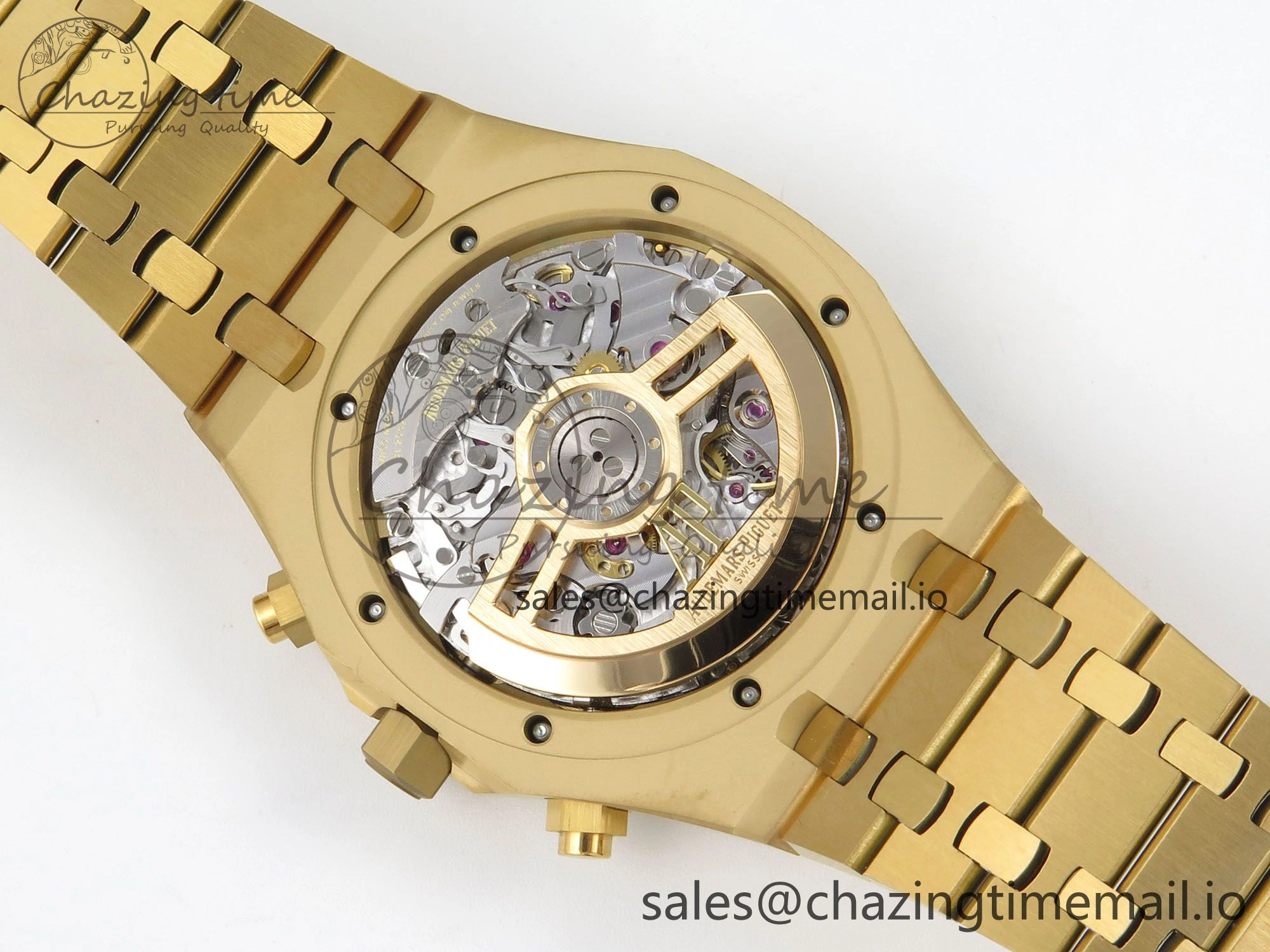Royal Oak Chrono 26240 YG APSF 1:1 Best Edition YG Dial on YG Bracelet SA4401