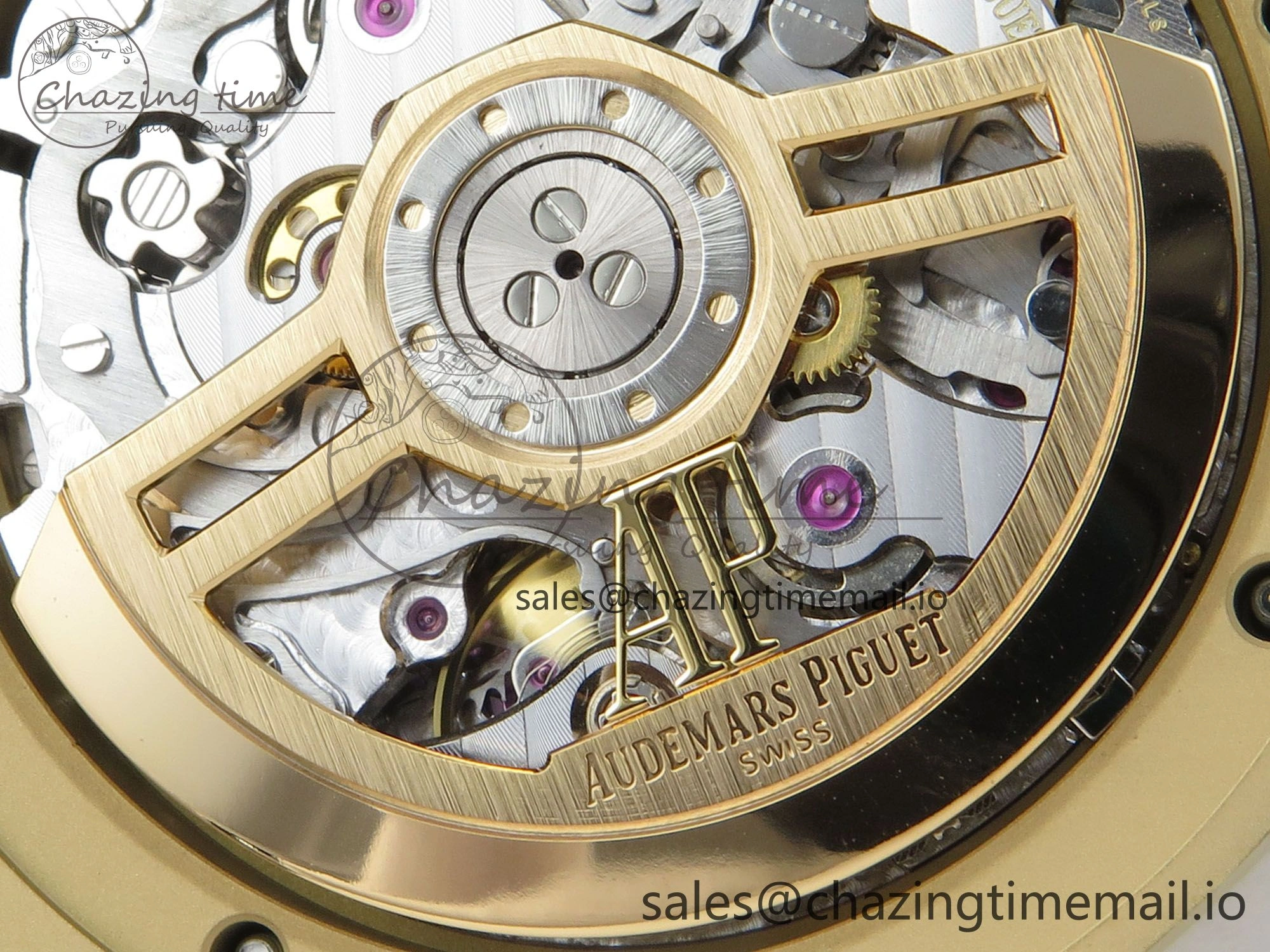 Royal Oak Chrono 26240 YG APSF 1:1 Best Edition YG Dial on YG Bracelet SA4401