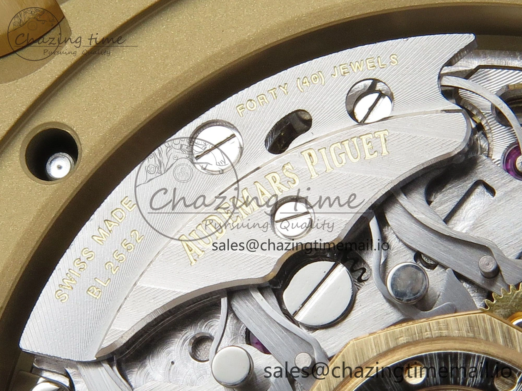 Royal Oak Chrono 26240 YG APSF 1:1 Best Edition YG Dial on YG Bracelet SA4401