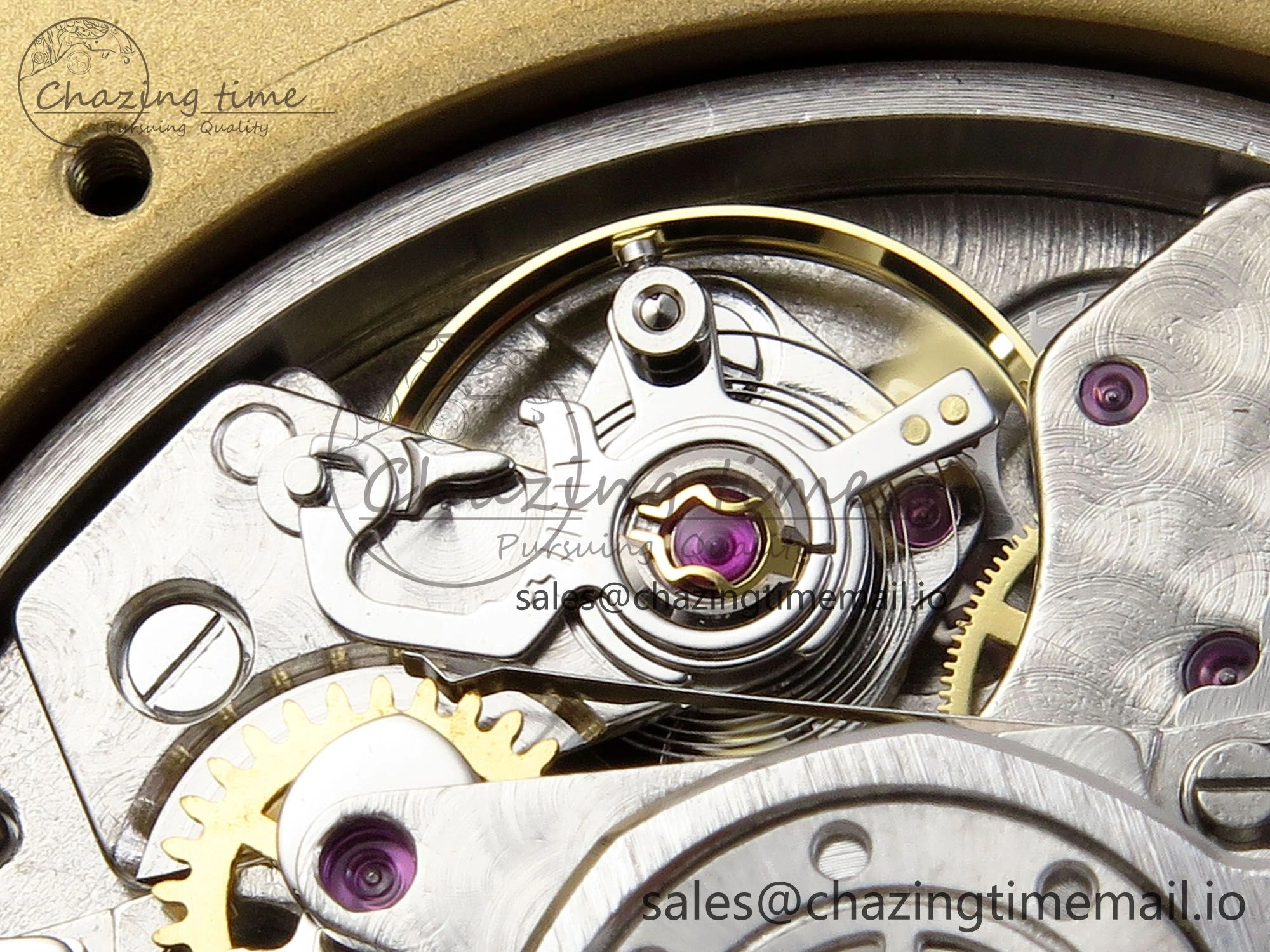Royal Oak Chrono 26240BA YG BF Best Edition YG Dial on YG Bracelet A7750