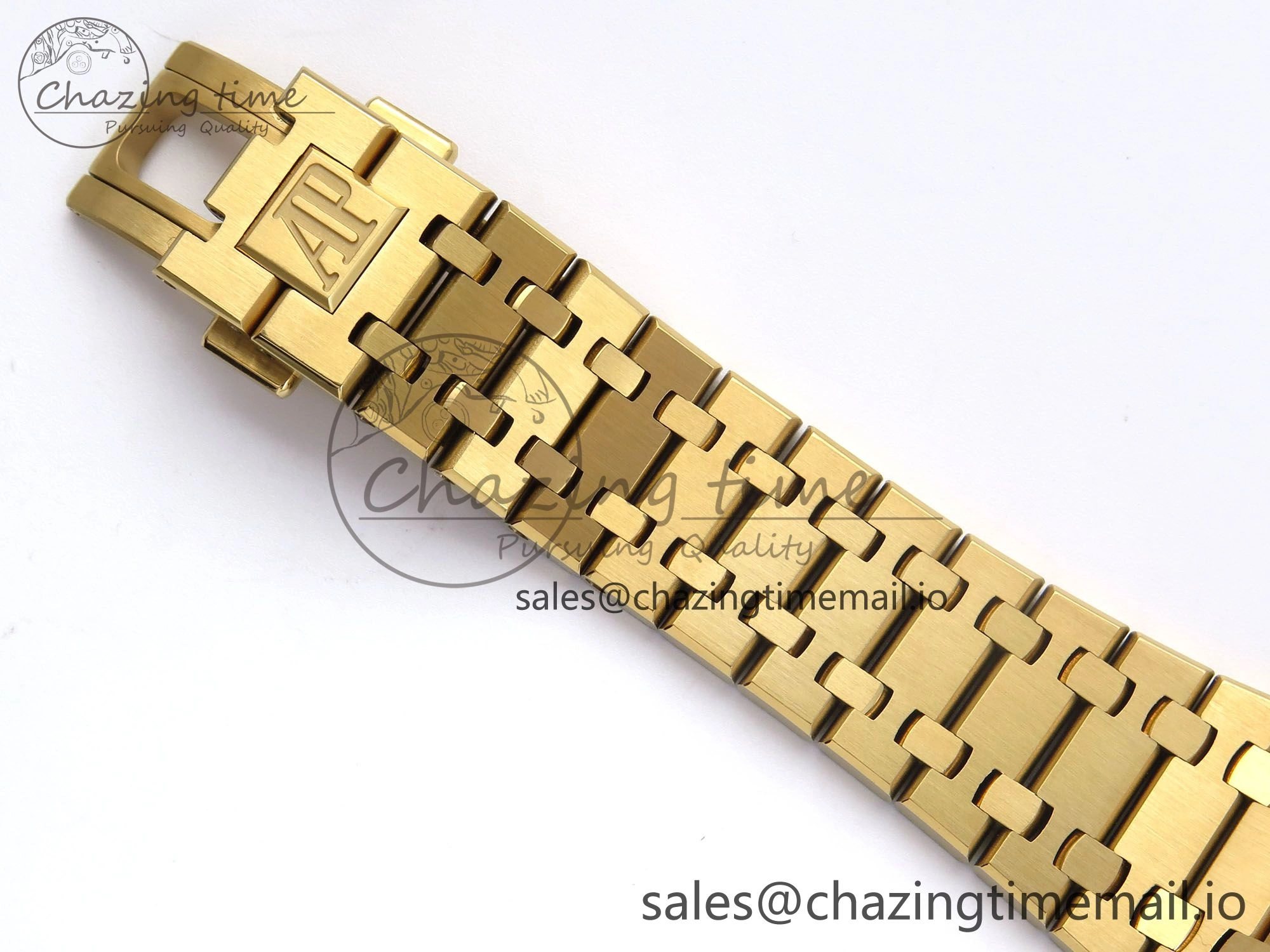 Royal Oak Chrono 26240BA YG BF Best Edition YG Dial on YG Bracelet A7750