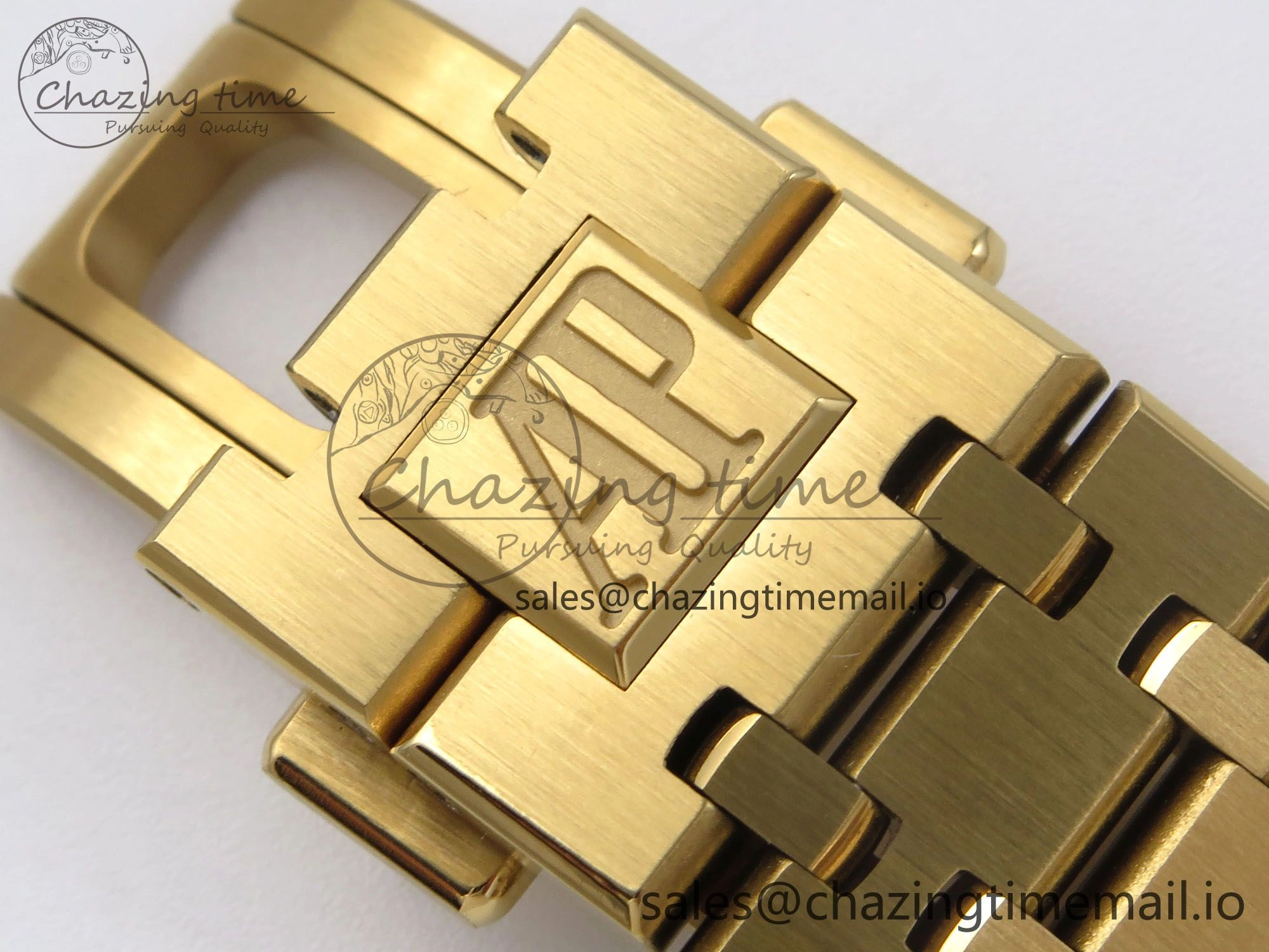 Royal Oak Chrono 26240BA YG BF Best Edition YG Dial on YG Bracelet A7750