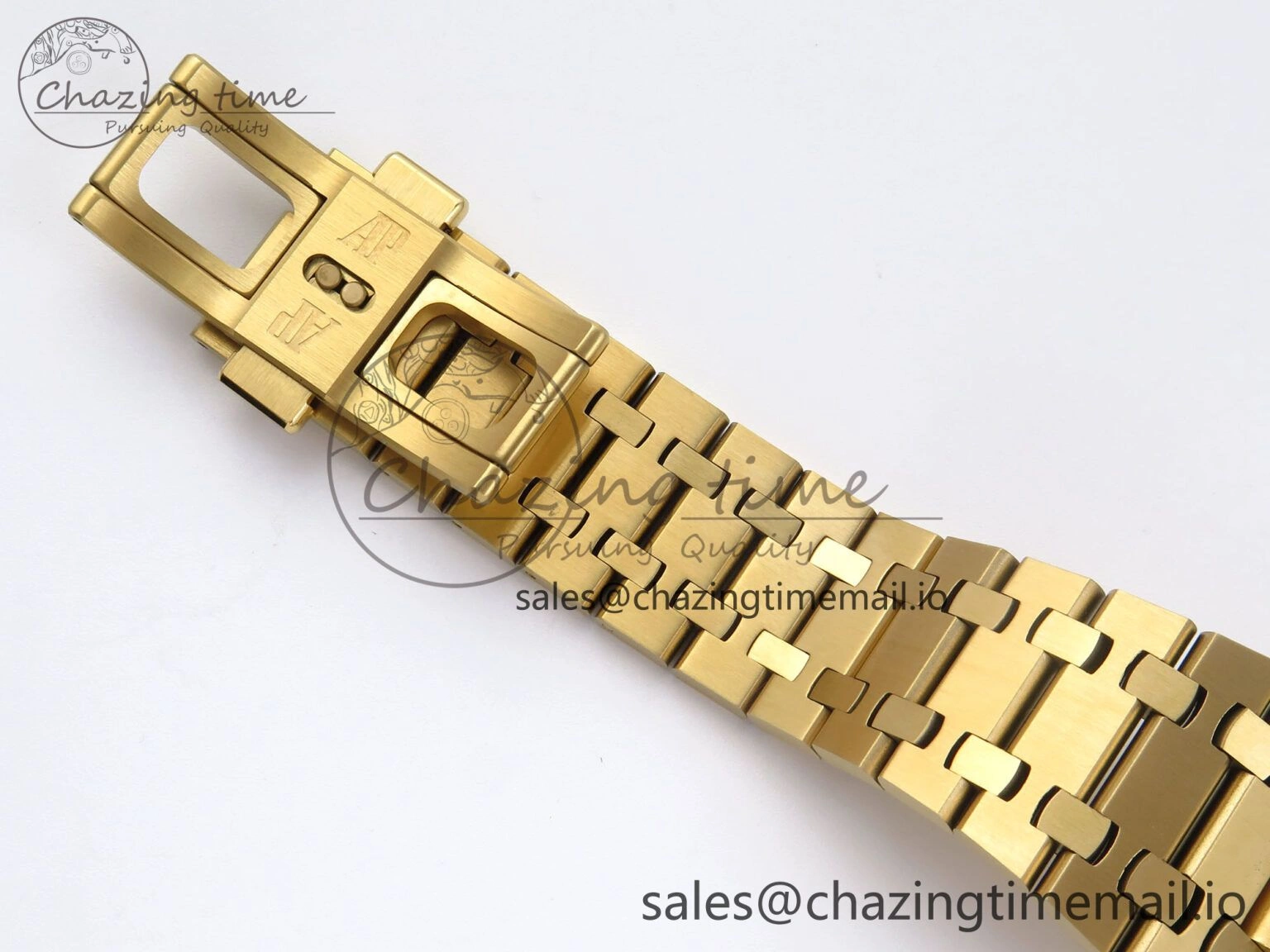 Royal Oak Chrono 26240BA YG BF Best Edition YG Dial on YG Bracelet A7750