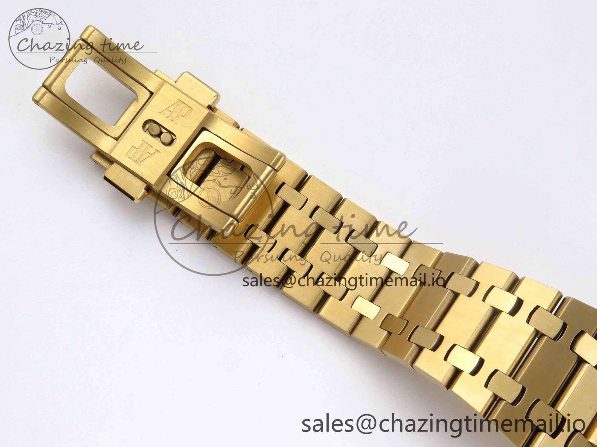 Royal Oak Chrono 26240BA YG BF Best Edition YG Dial on YG Bracelet A7750