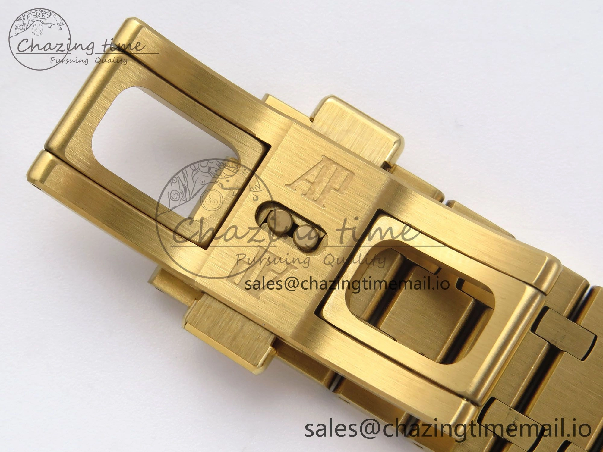 Royal Oak Chrono 26240BA YG BF Best Edition YG Dial on YG Bracelet A7750