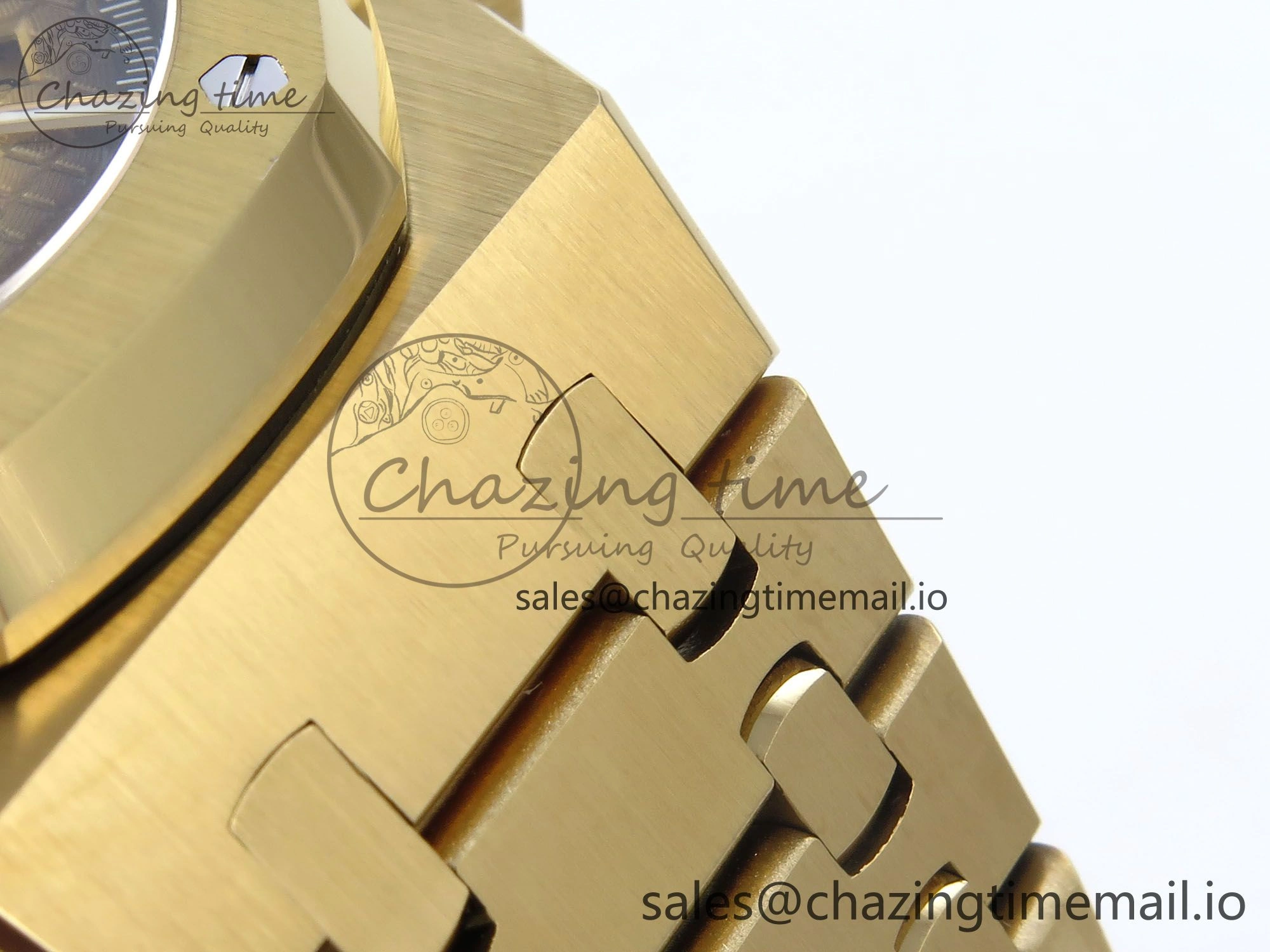 Royal Oak Chrono 26240BA YG BF Best Edition YG Dial on YG Bracelet A7750