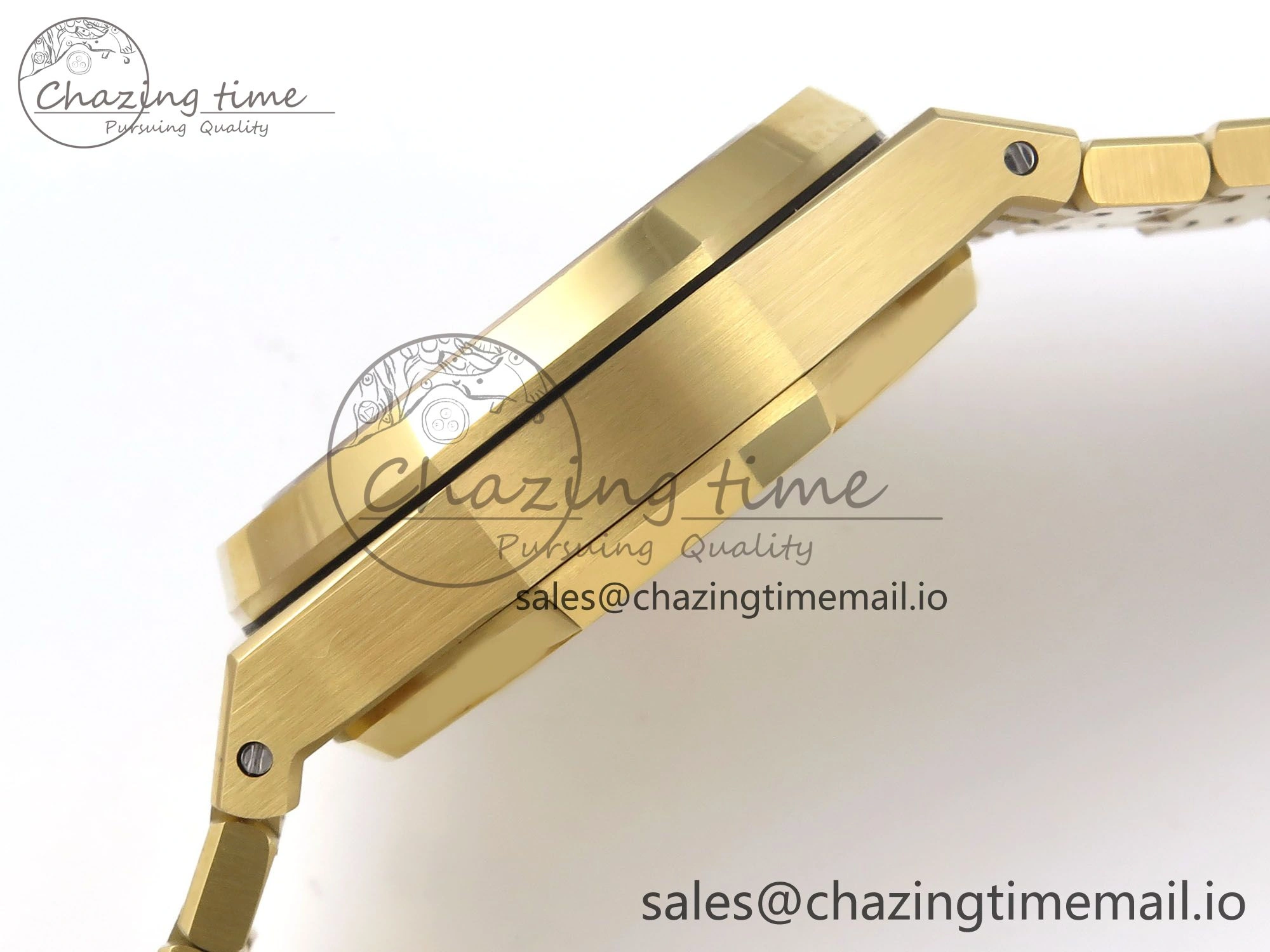 Royal Oak Chrono 26240BA YG BF Best Edition YG Dial on YG Bracelet A7750