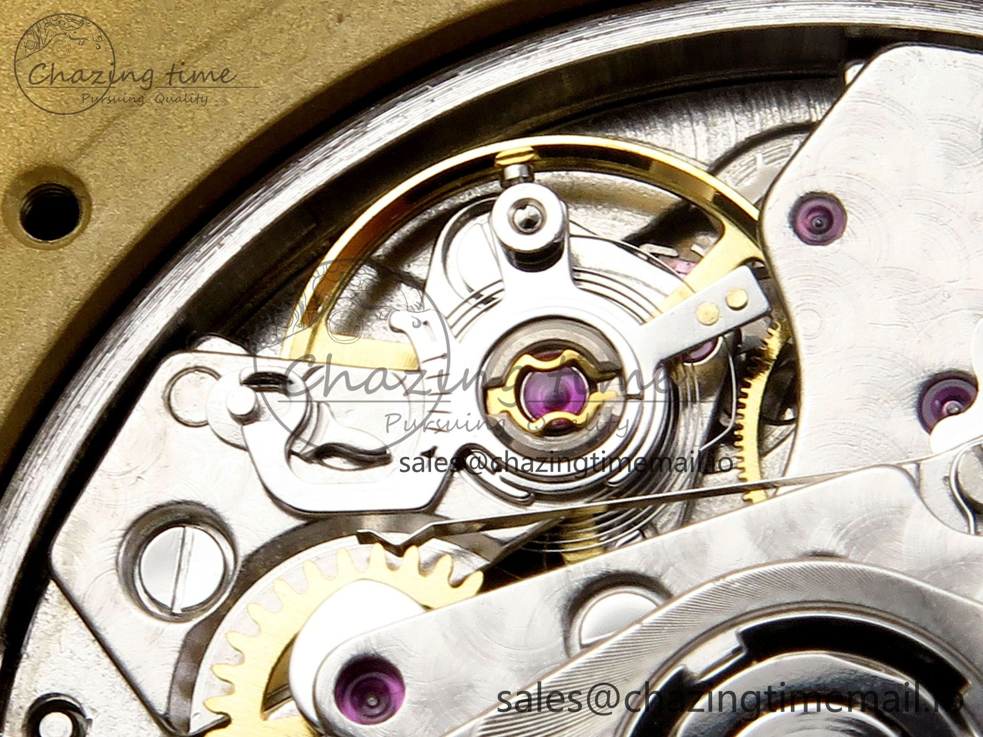 Royal Oak Chrono 26240BA YG BF Best Edition YG Dial on YG Bracelet A7750