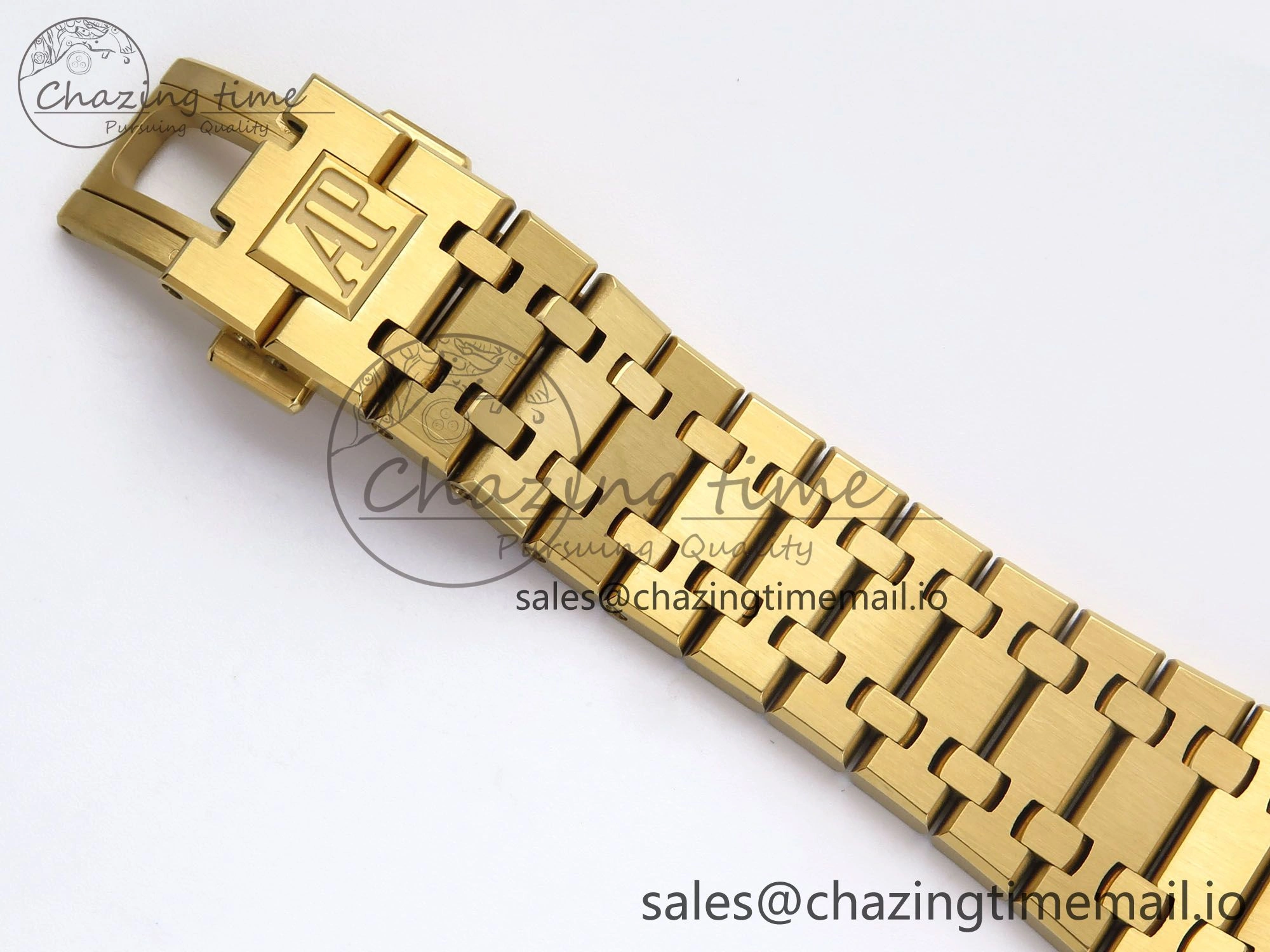 Royal Oak Chrono 26240BA YG BF Best Edition YG Dial on YG Bracelet A7750